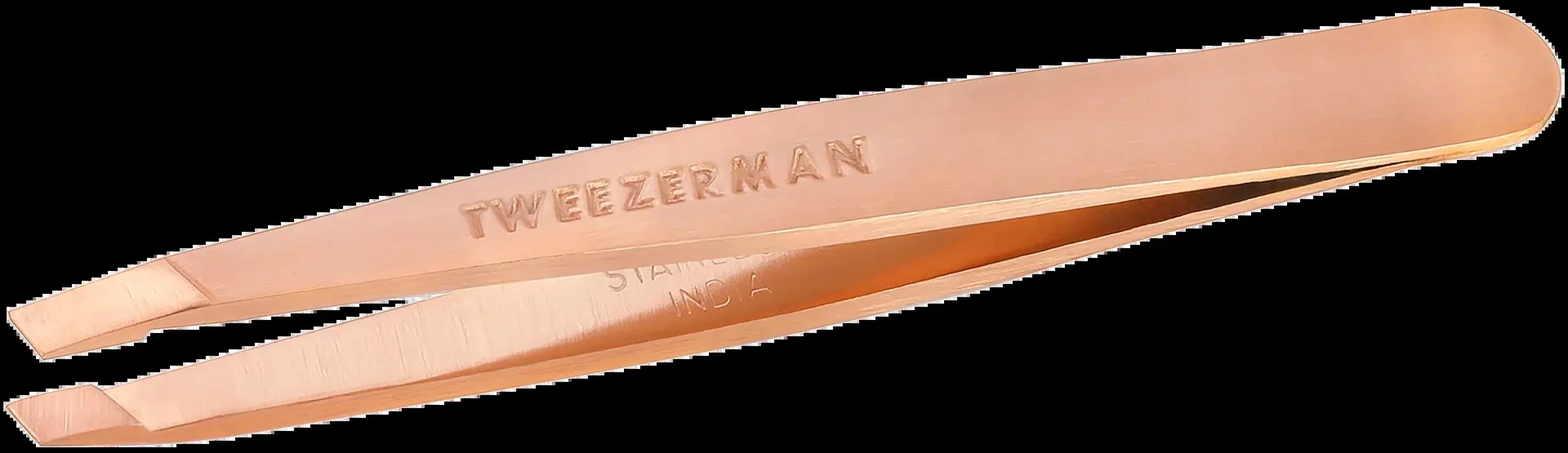 TWEEZERMAN Mini Slant Tweezer Rose Gold 1kpl