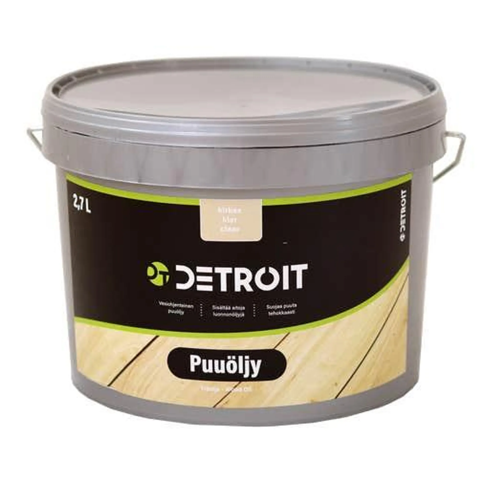 Detroit puuöljy kirkas 2,7L