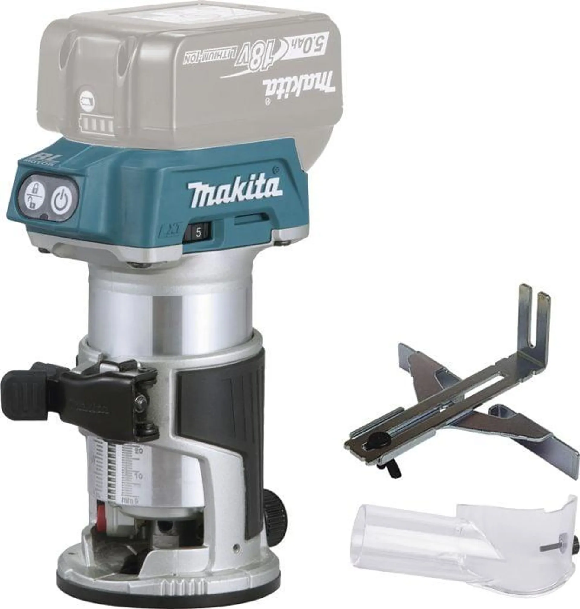 Käsijyrsin Makita LXT DRT50