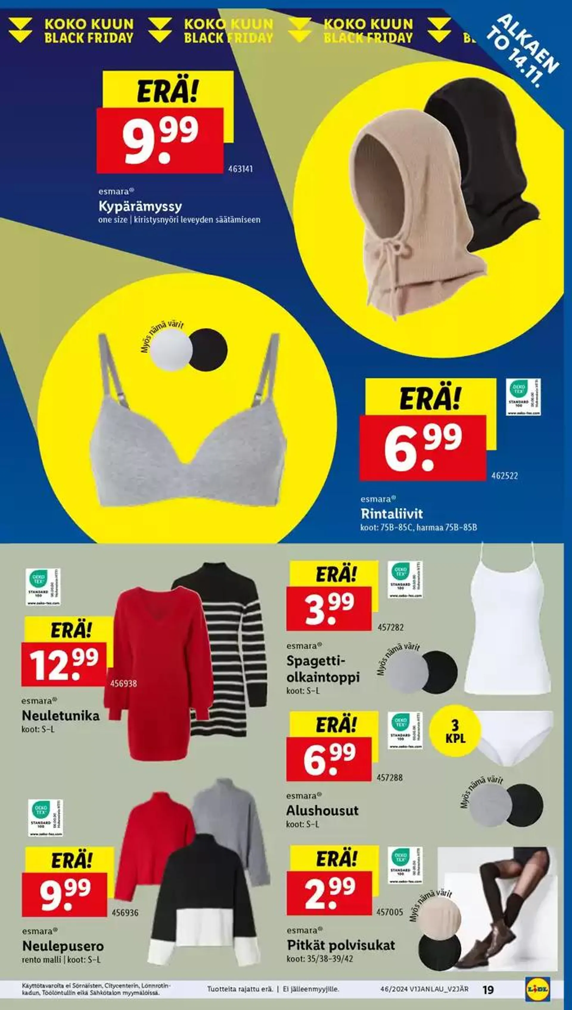 Ajankohtaiset diilit ja tarjoukset voimassa alkaen 11. marraskuuta - 20. marraskuuta 2024 - Tarjouslehti sivu 21