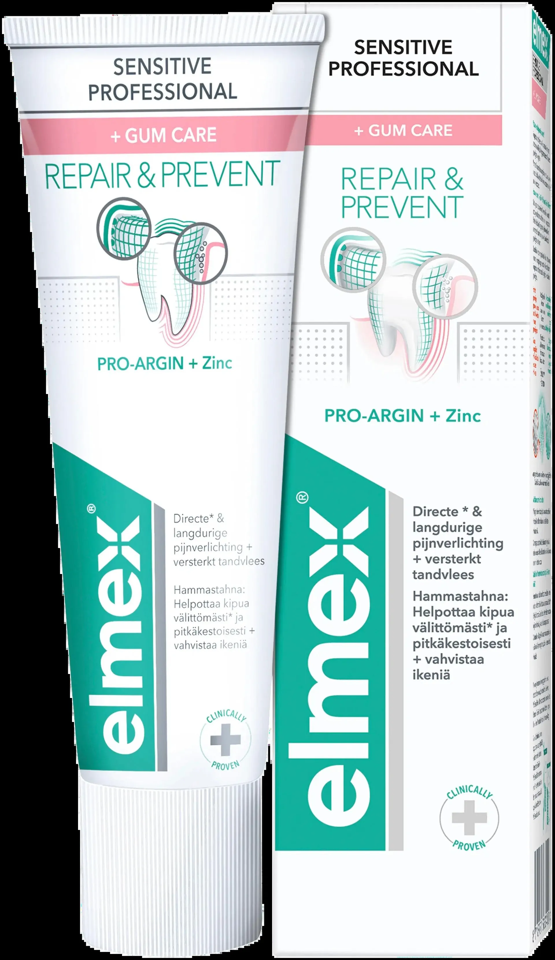 elmex Sensitive Professional Repair & Prevent hammastahna 75 ml