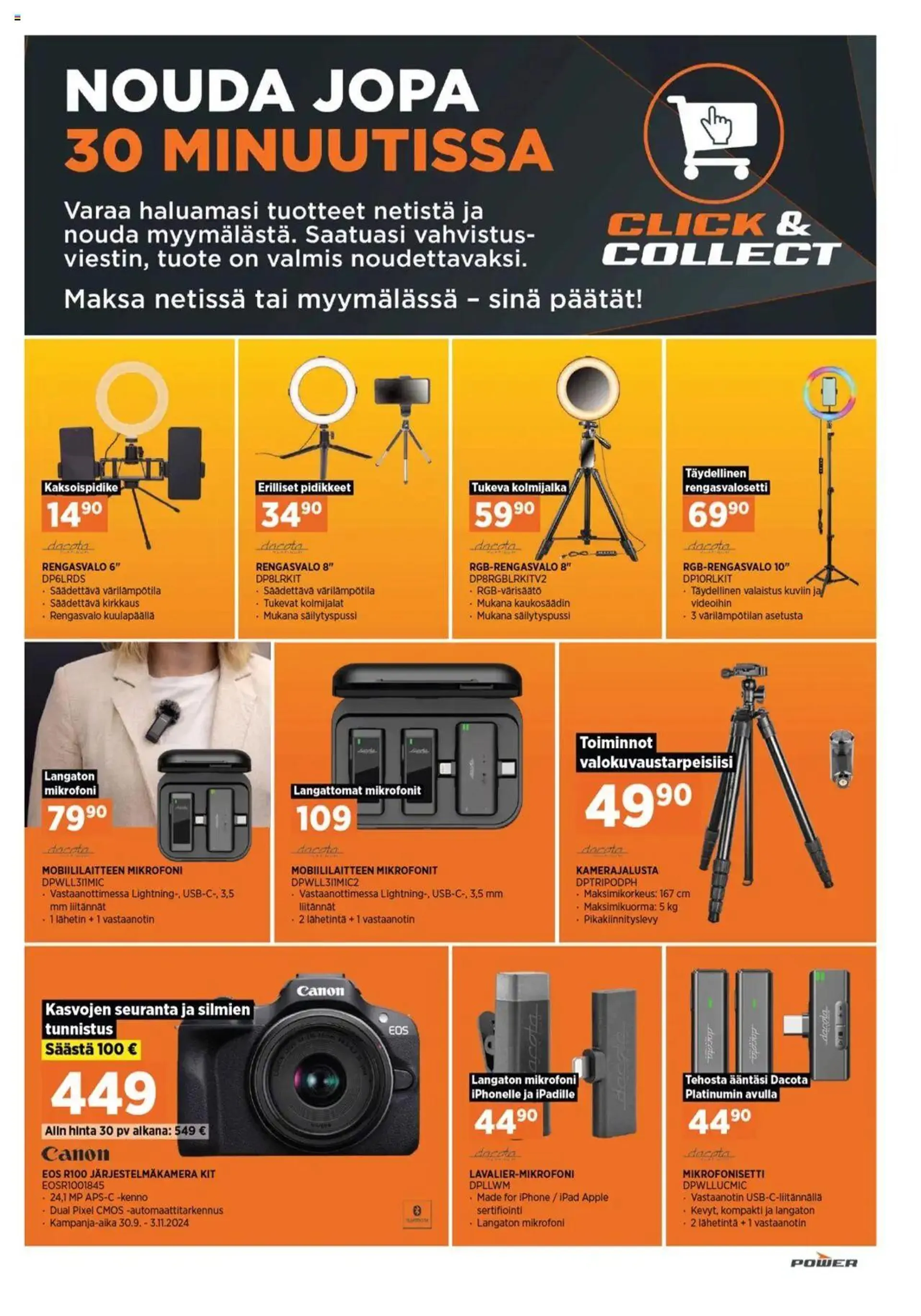 Power tarjoukset voimassa alkaen 21. lokakuuta - 27. lokakuuta 2024 - Tarjouslehti sivu 14