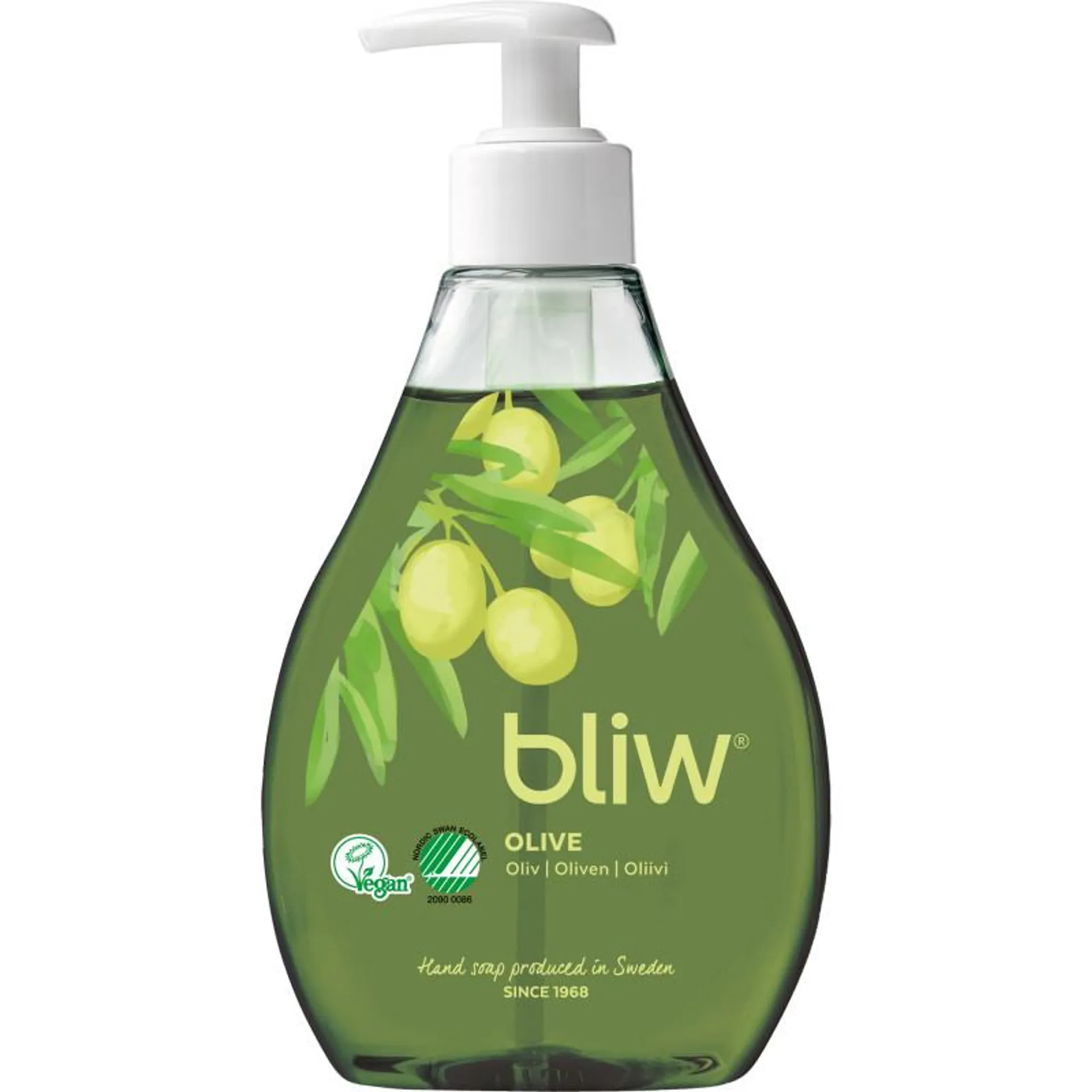 Nestesaippua Bliw 300 ml Oliivi