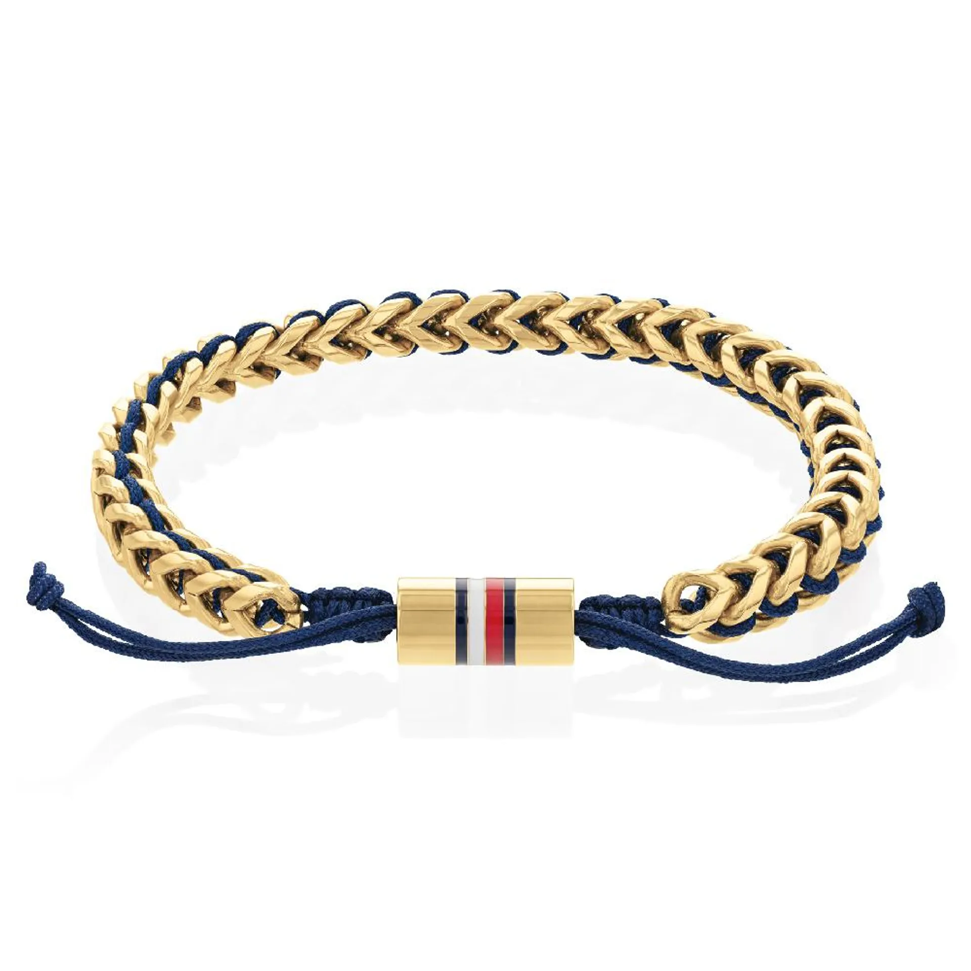 Tommy Hilfiger Braided metal rannekoru, kullanvärinen