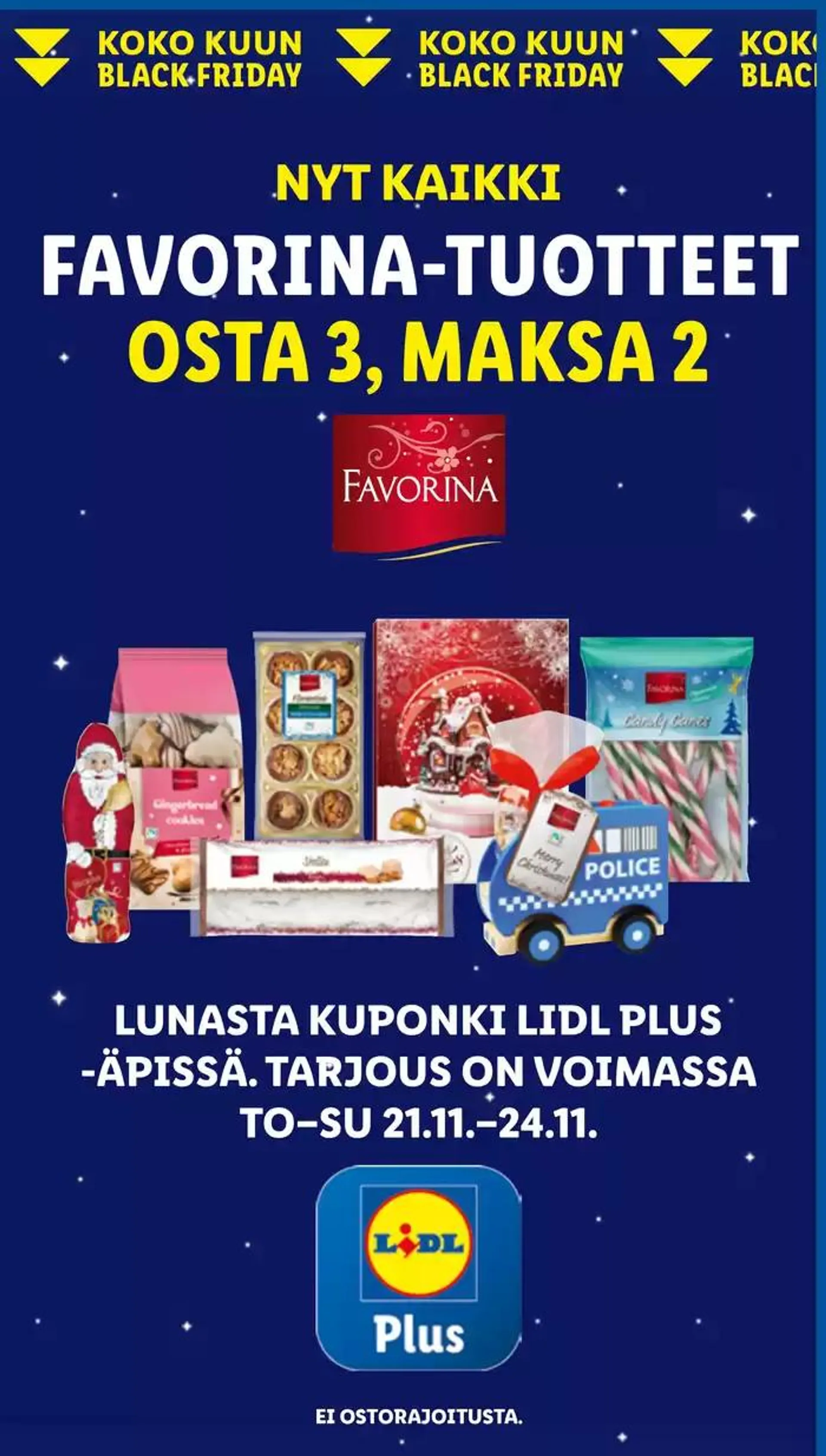 Laaja valikoima tarjouksia voimassa alkaen 18. marraskuuta - 27. marraskuuta 2024 - Tarjouslehti sivu 41