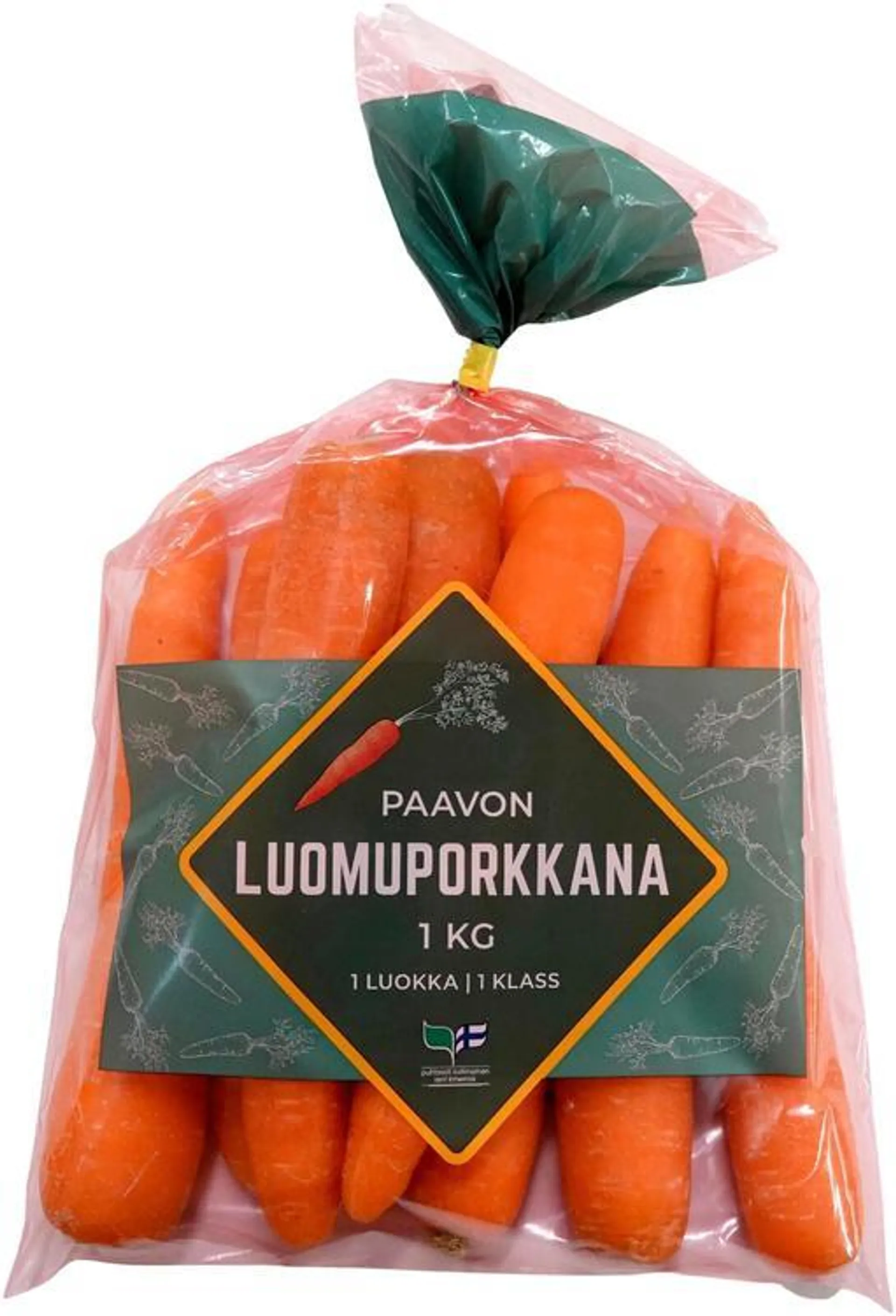 Porkkana luomu 1 kg