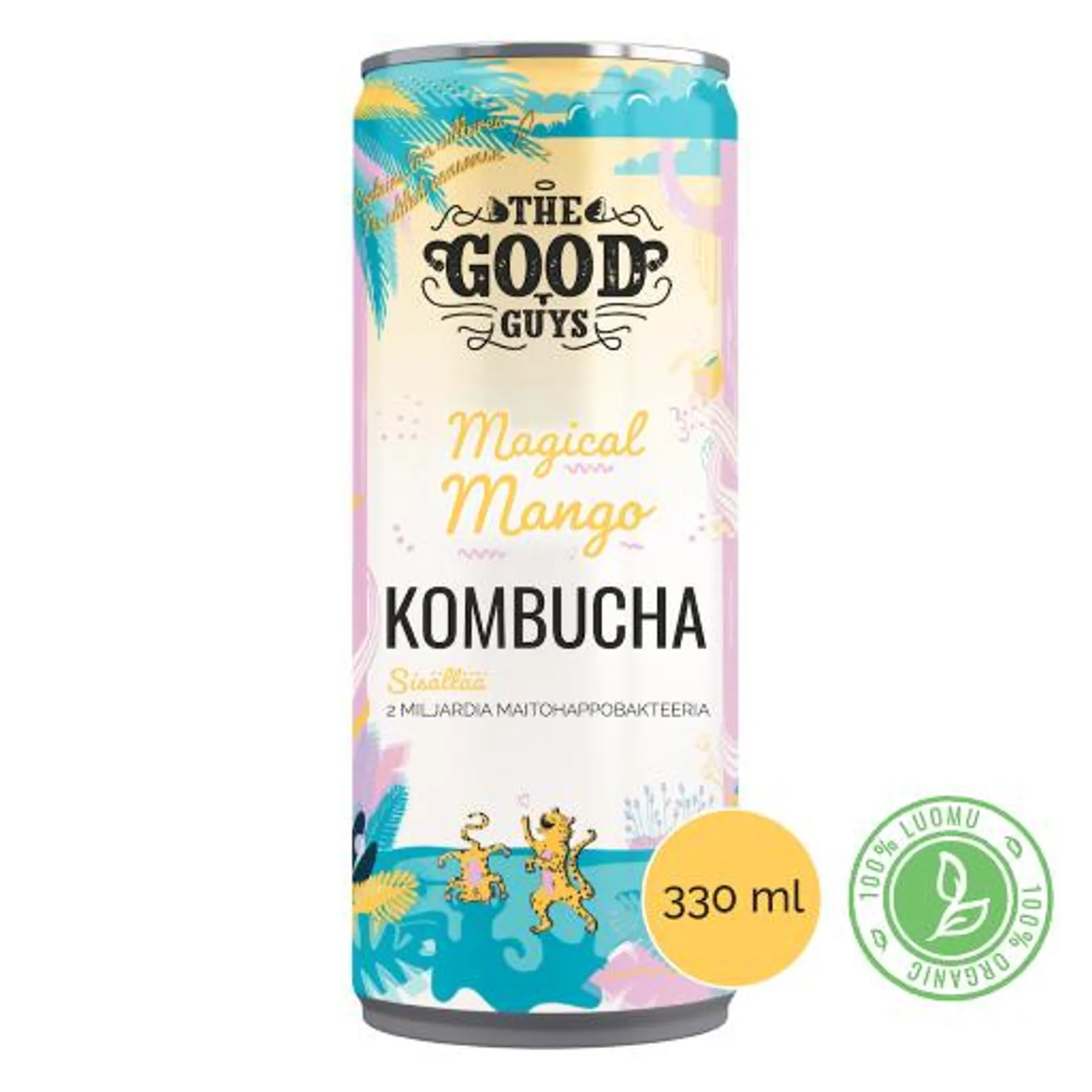 Kombucha, Magical Mango, 330ml