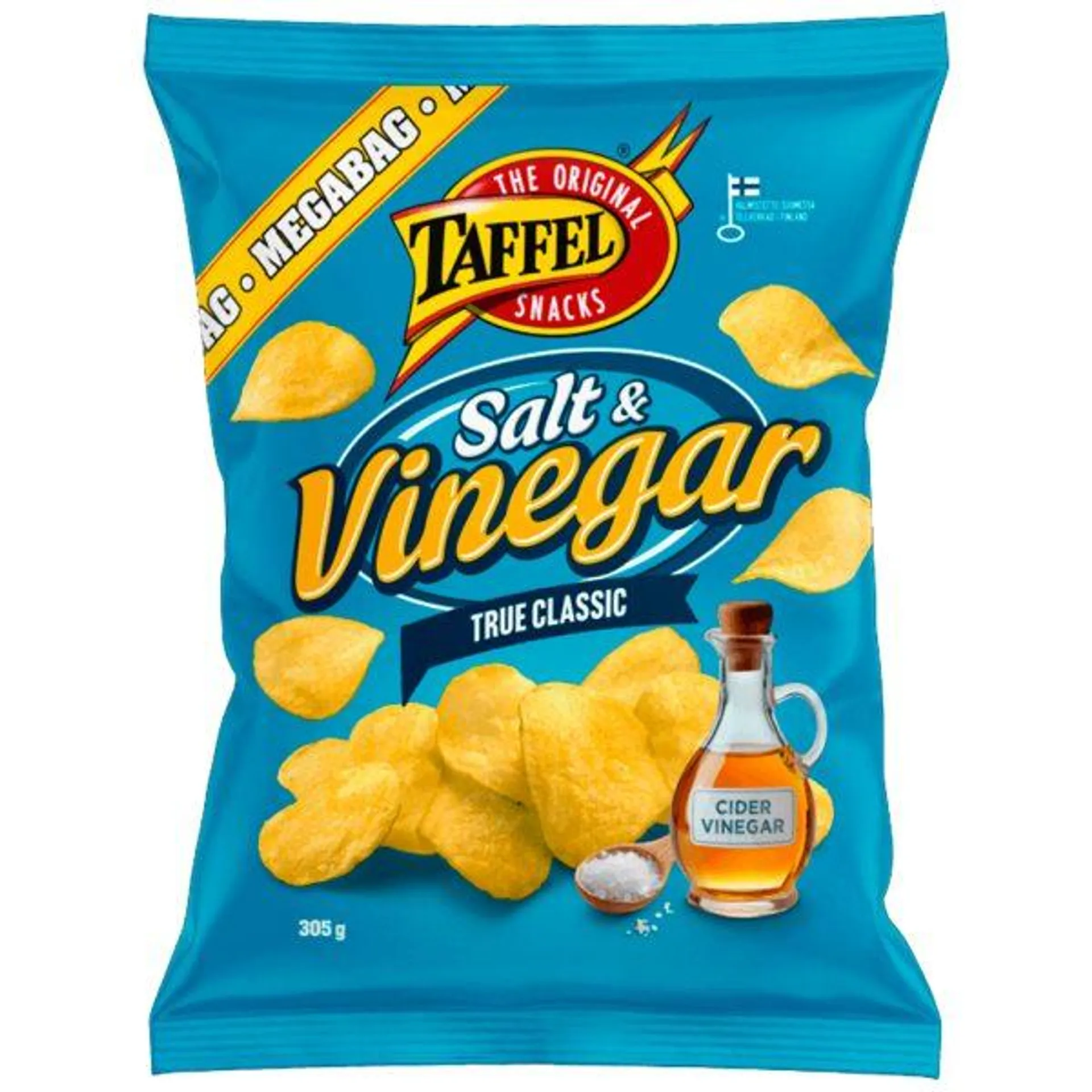 TAFFEL SALT&VINEGAR 305g