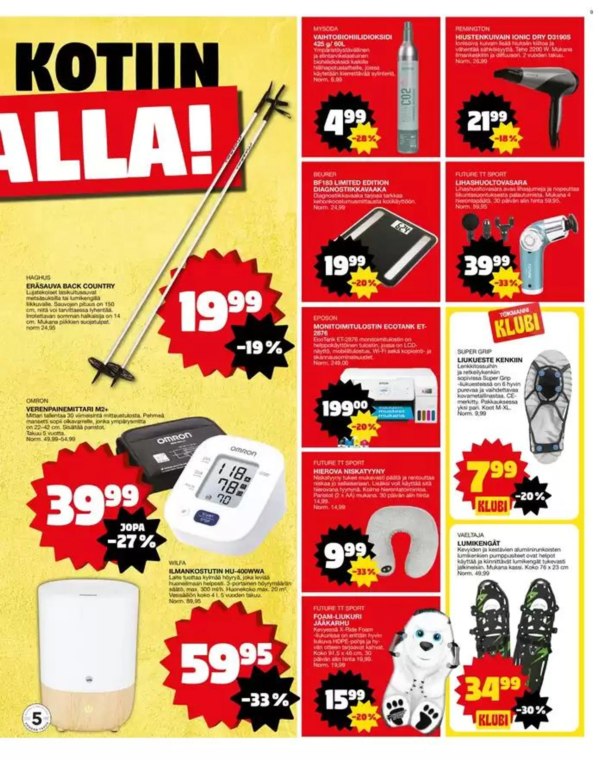 Tarjoussanomat voimassa alkaen 30. joulukuuta - 13. tammikuuta 2025 - Tarjouslehti sivu 9