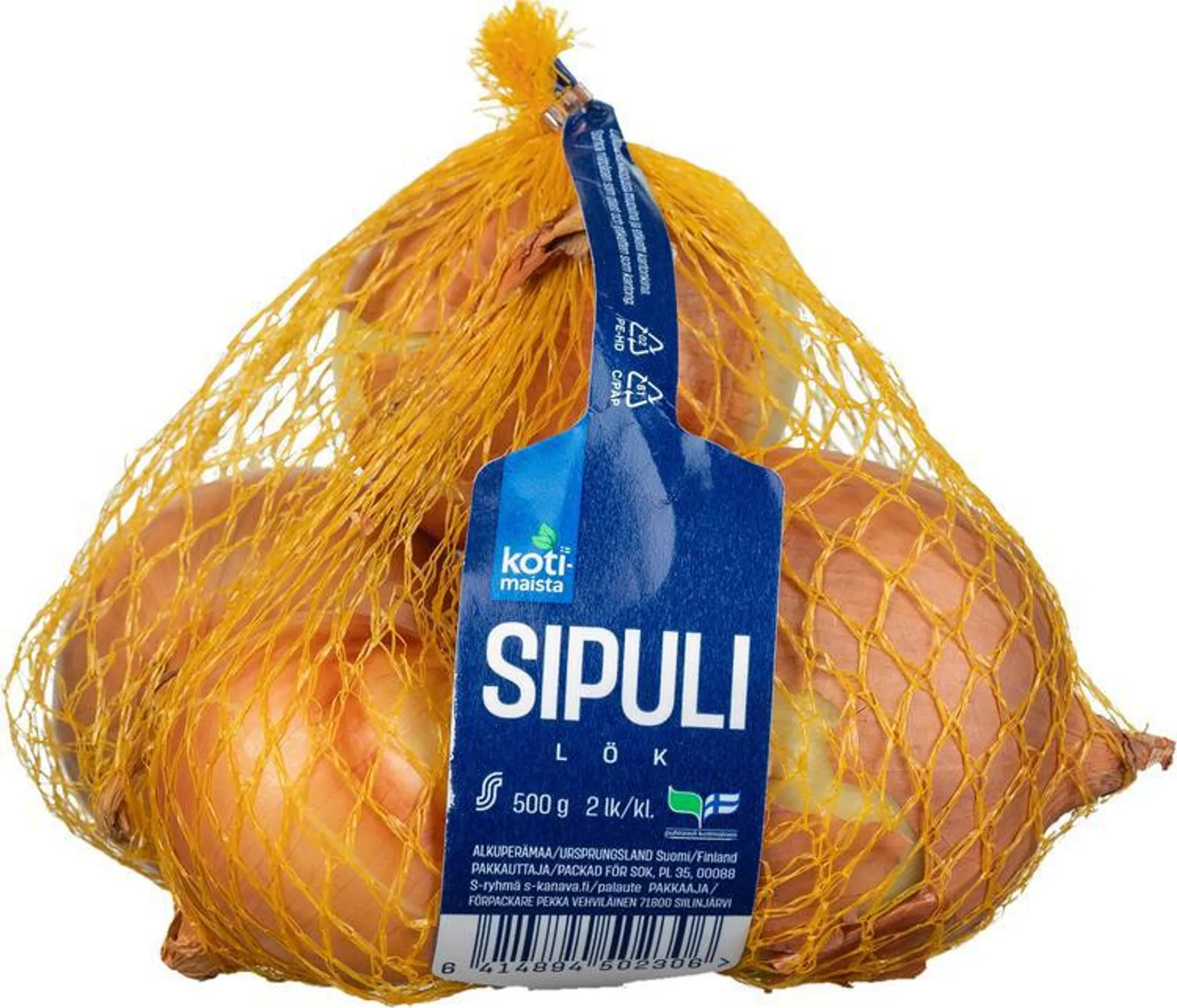 Kotimaista sipuli 500 g