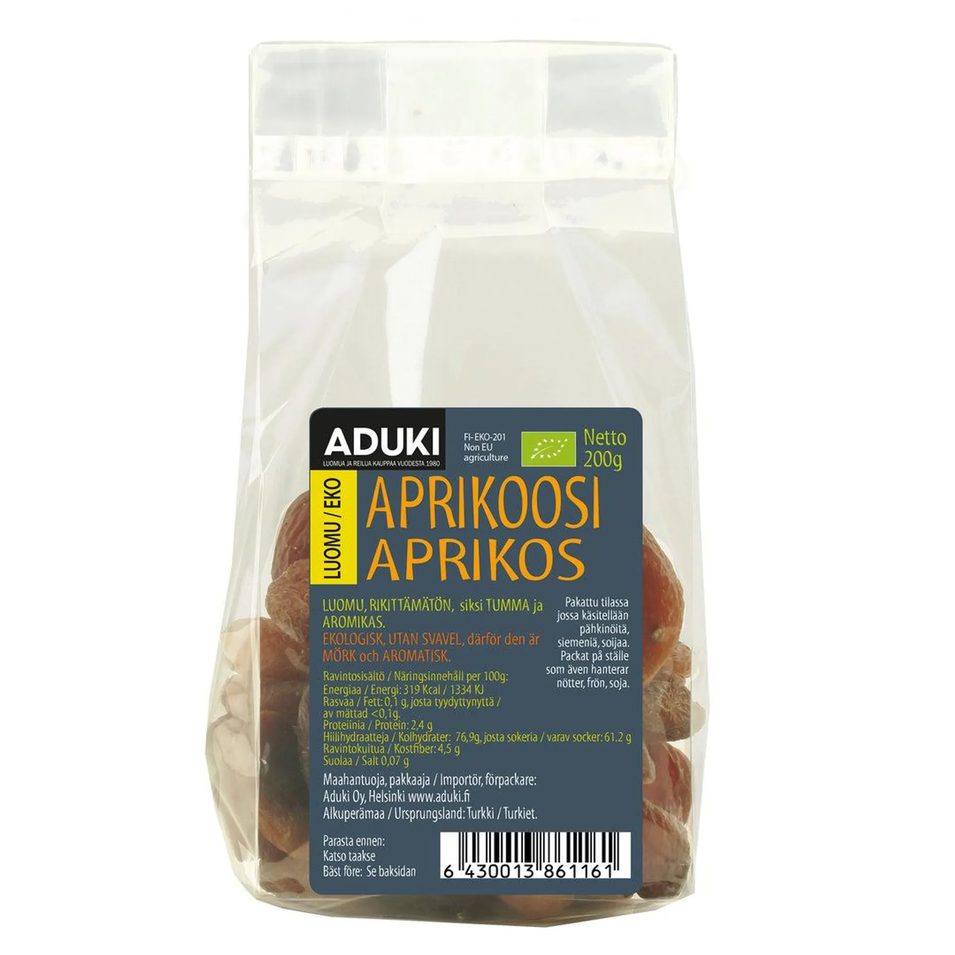 Aprikoosi, 200 g