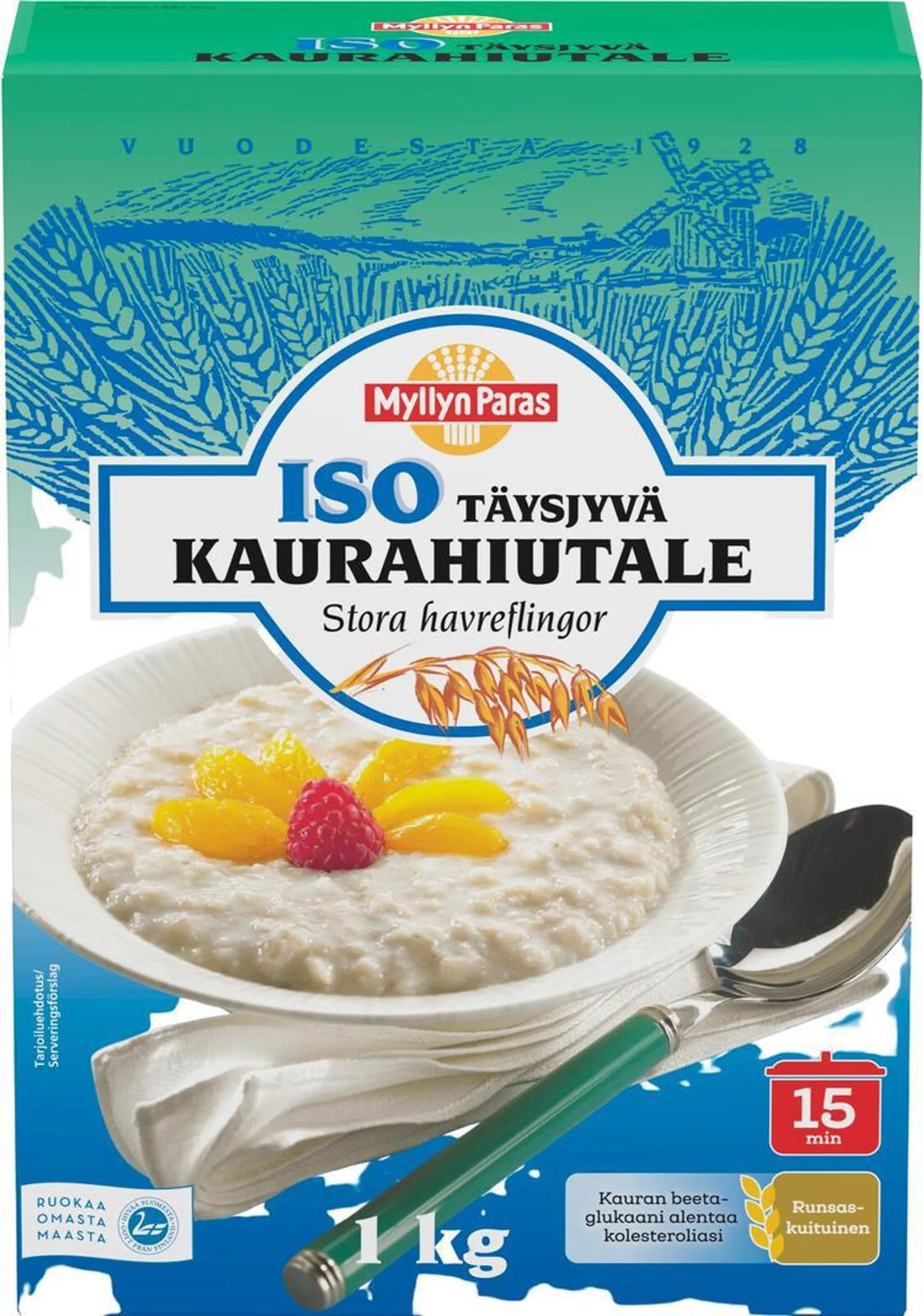 Myllyn Paras Iso Kaurahiutale 1 kg