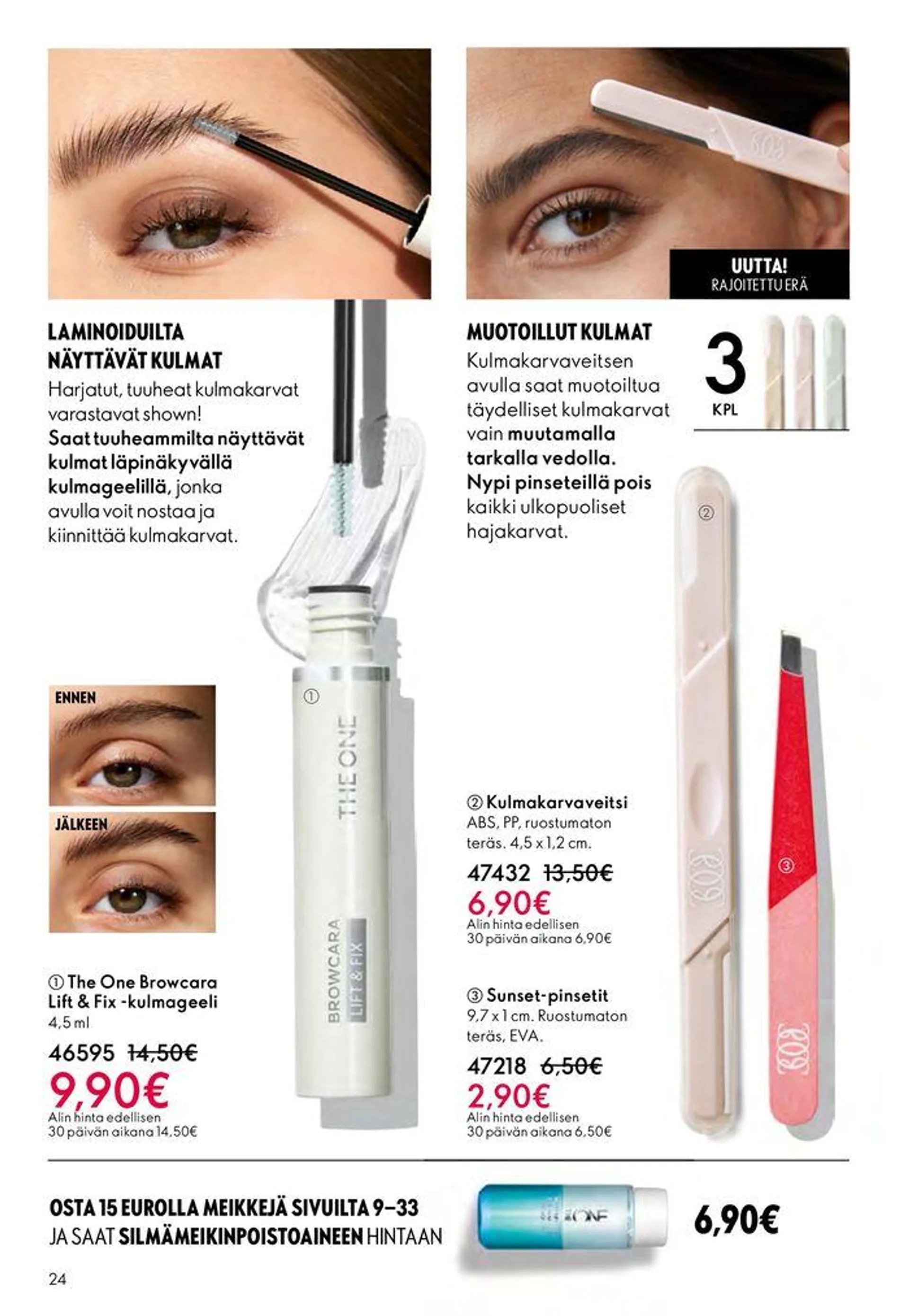 Oriflame tarjoukset voimassa alkaen 22. elokuuta - 5. syyskuuta 2024 - Tarjouslehti sivu 24