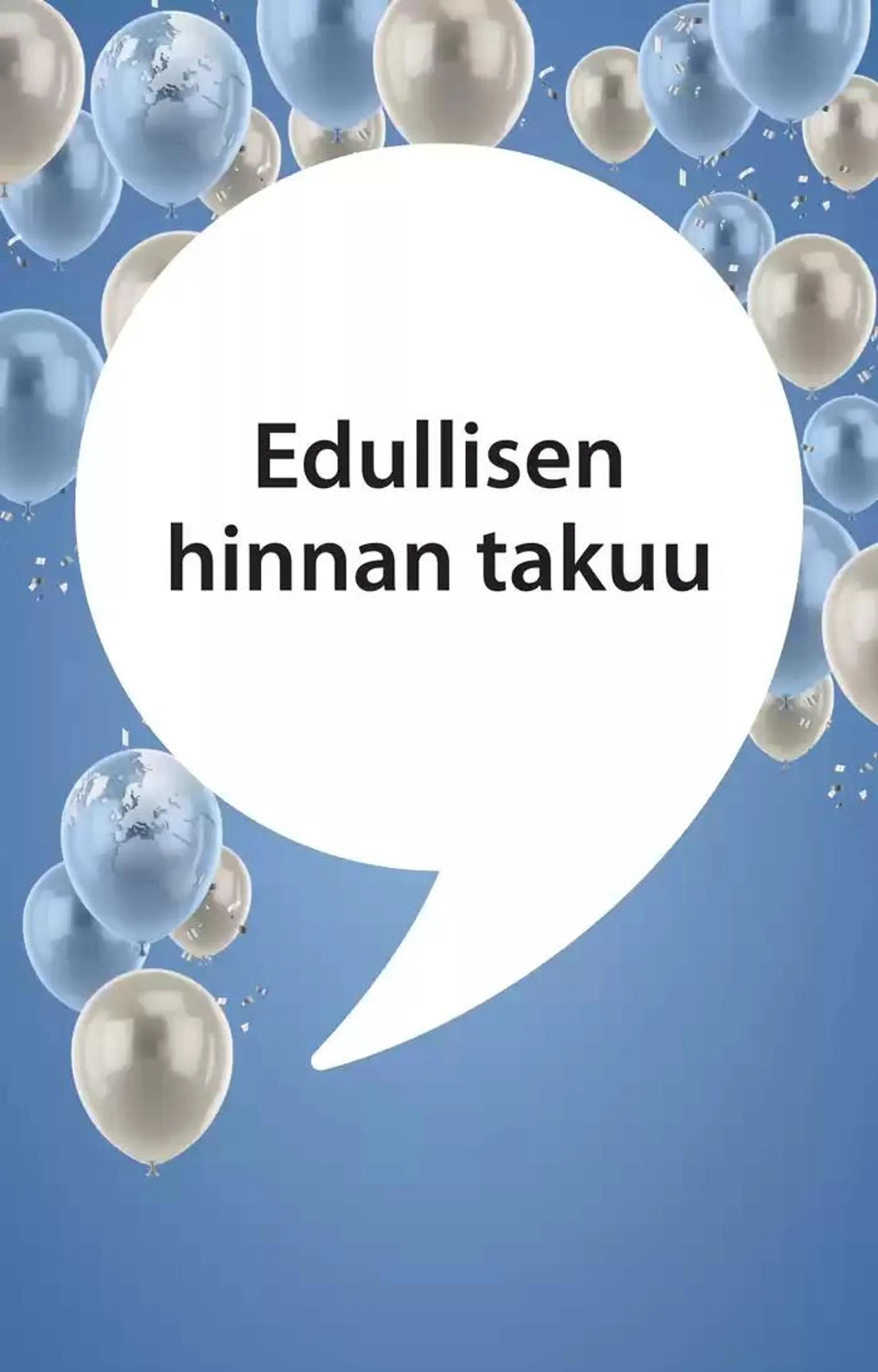 Edullisen hinnan takuu - 1