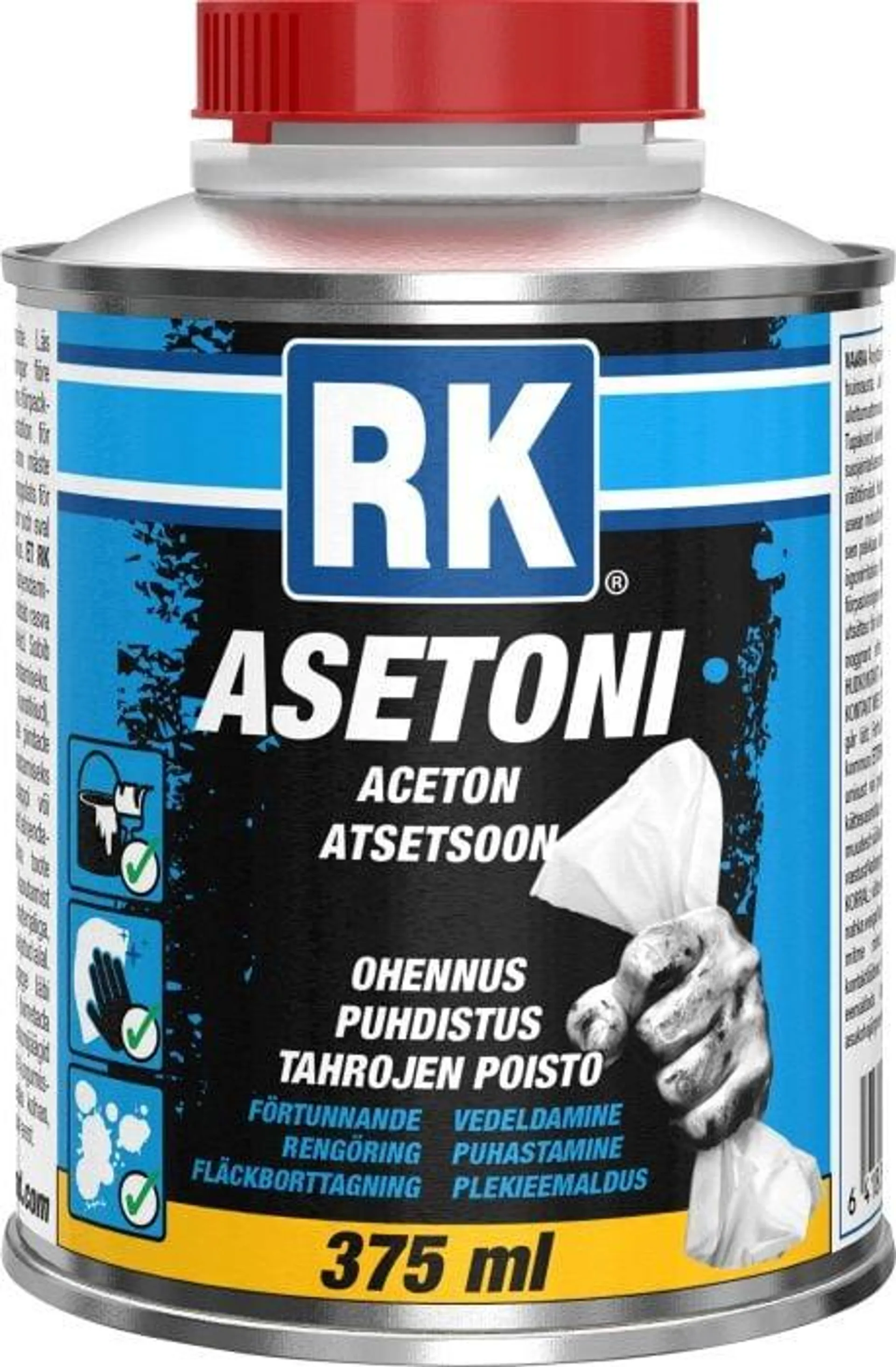 Asetoni RK 375 ml