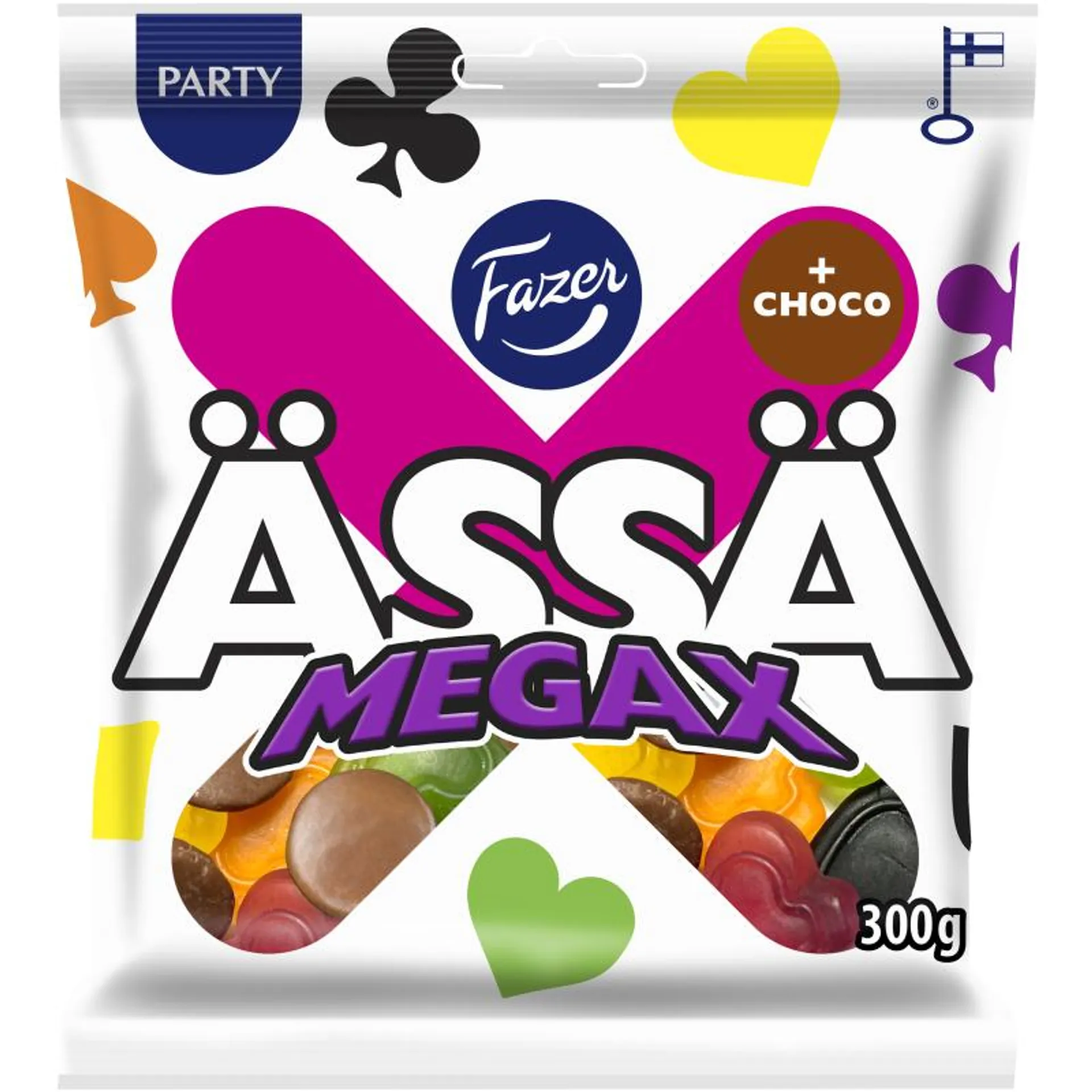 Ässä Megax Fazer 300 g +Choco