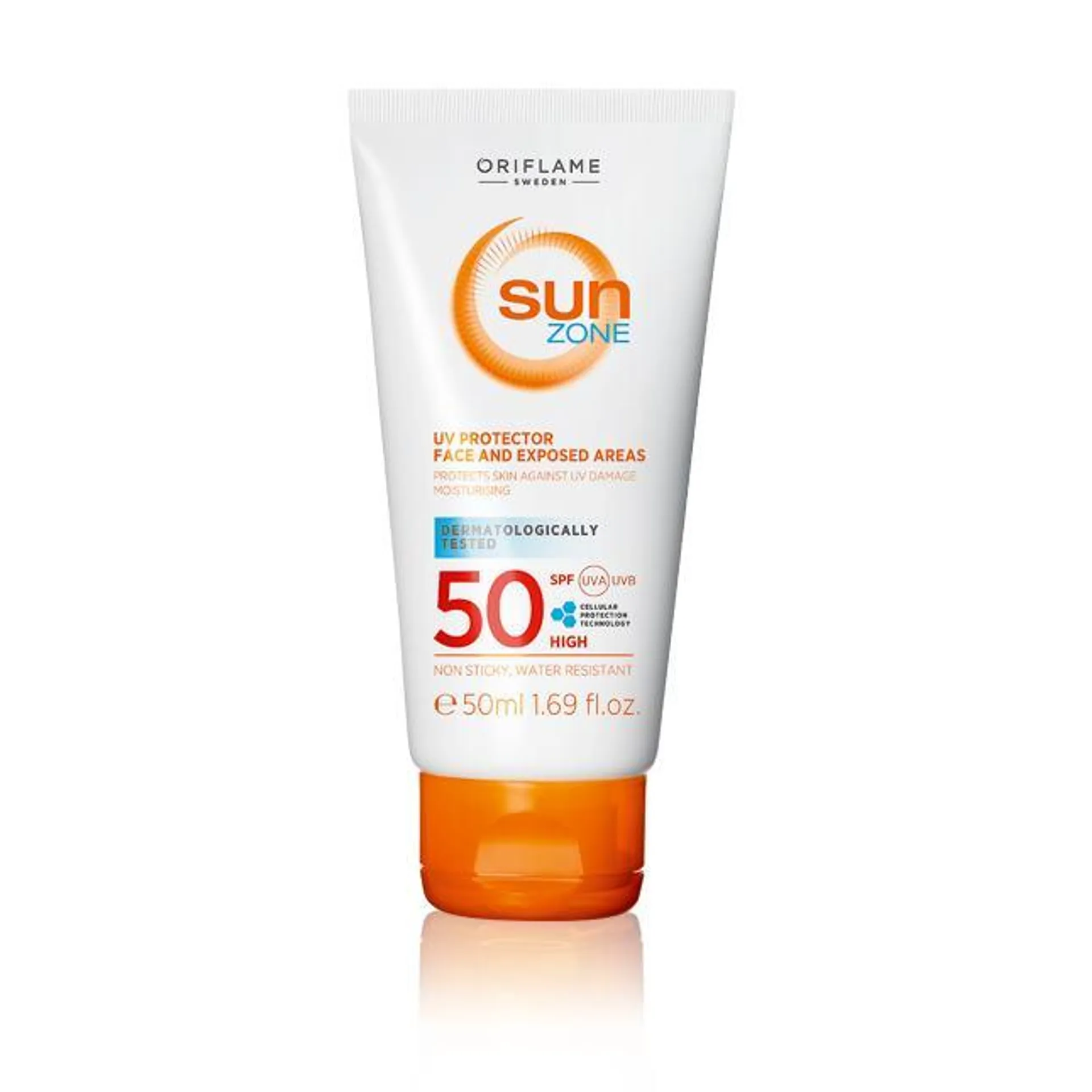 Sun Zone Yüz ve Güneşe Aşırı Maruz Kalan Bölgeler için SPF 50 Yüksek Korumalı Güneş Kremi