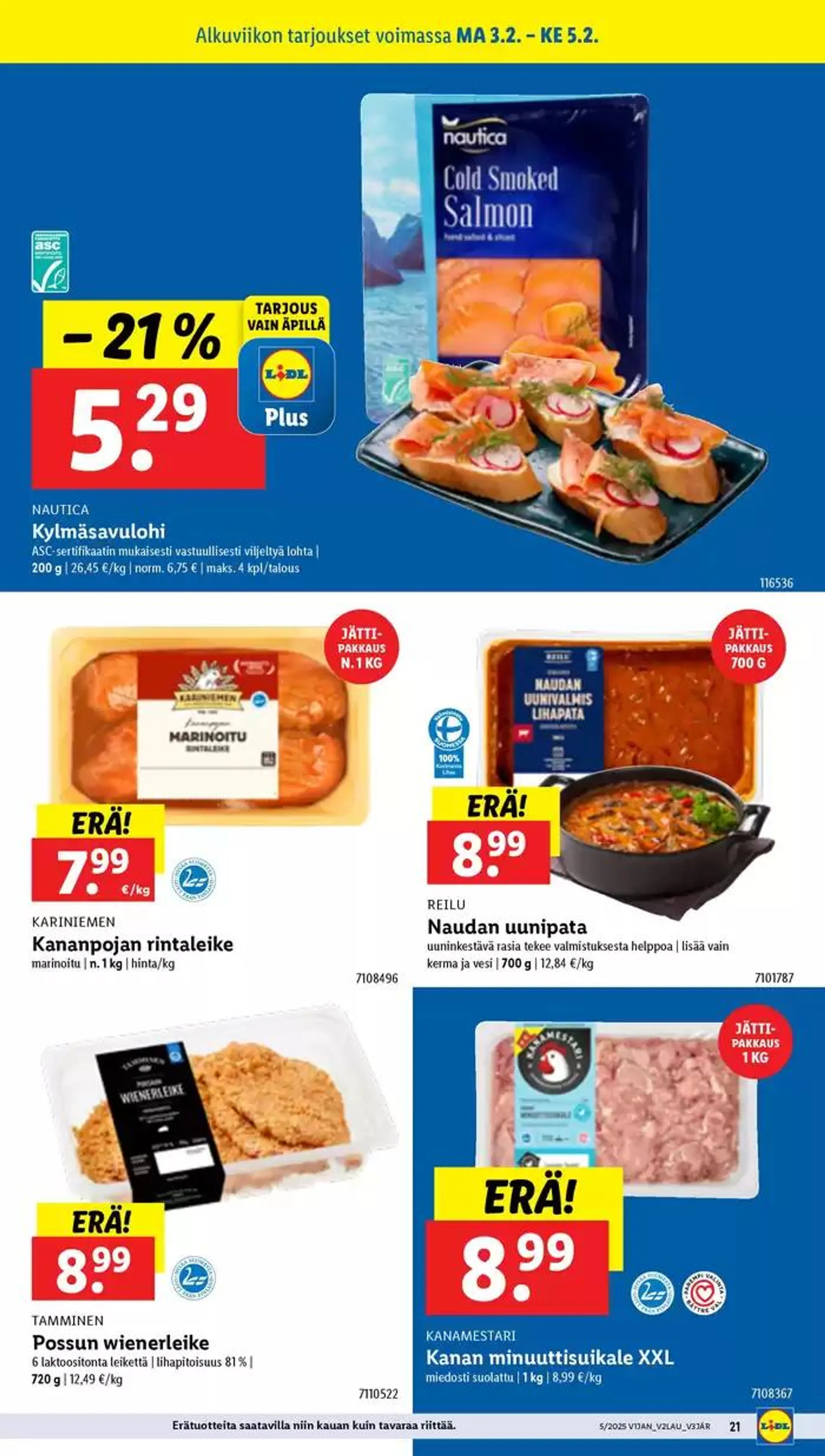 Lidl tarjoukset voimassa alkaen 27. tammikuuta - 5. helmikuuta 2025 - Tarjouslehti sivu 23