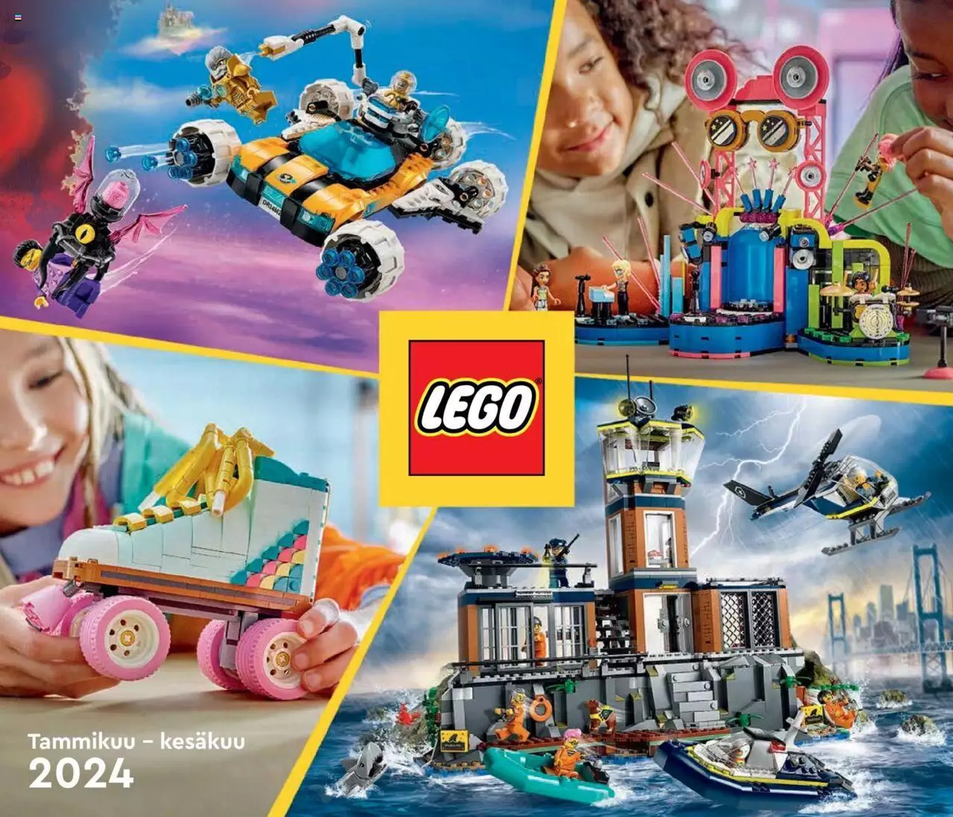 Tokmanni - Tammikuu – kesäkuu 2024 LEGO-kuvasto voimassa alkaen 1. tammikuuta - 30. kesäkuuta 2024 - Tarjouslehti sivu 1