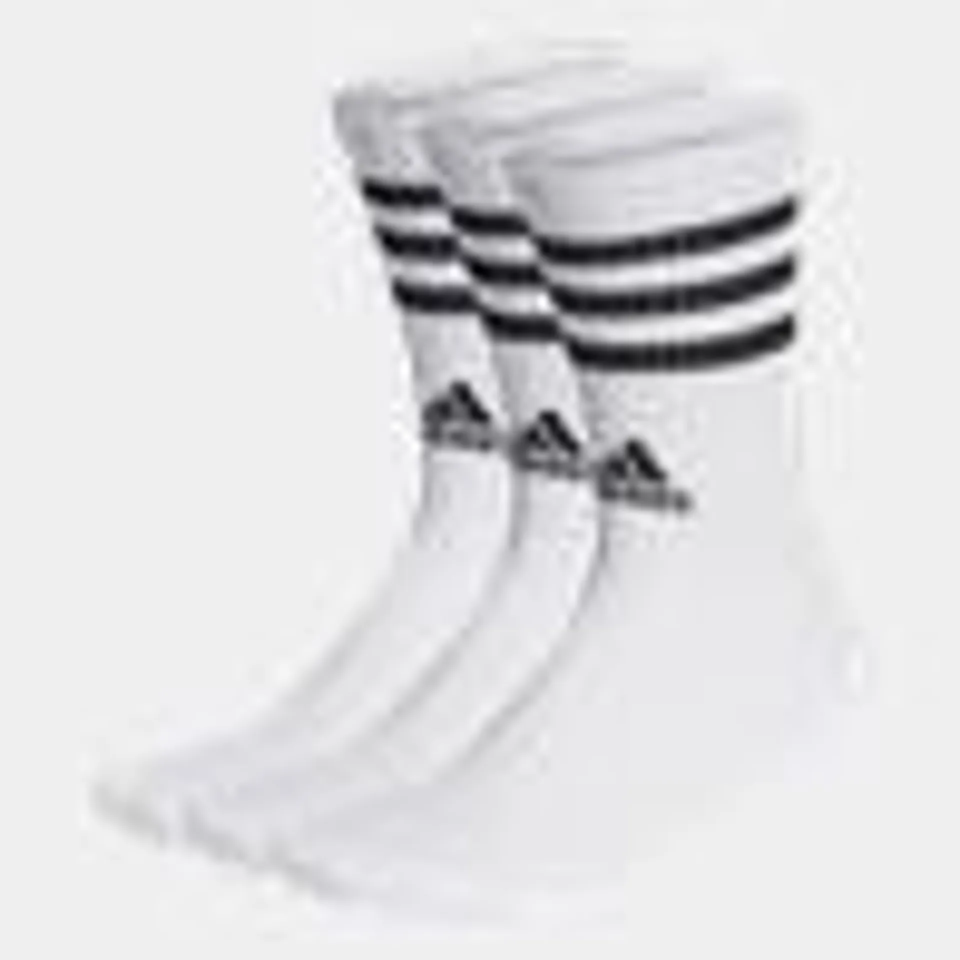 3-Stripes Cushioned Crew Socks 3 Pairs, tennissukat, unisex