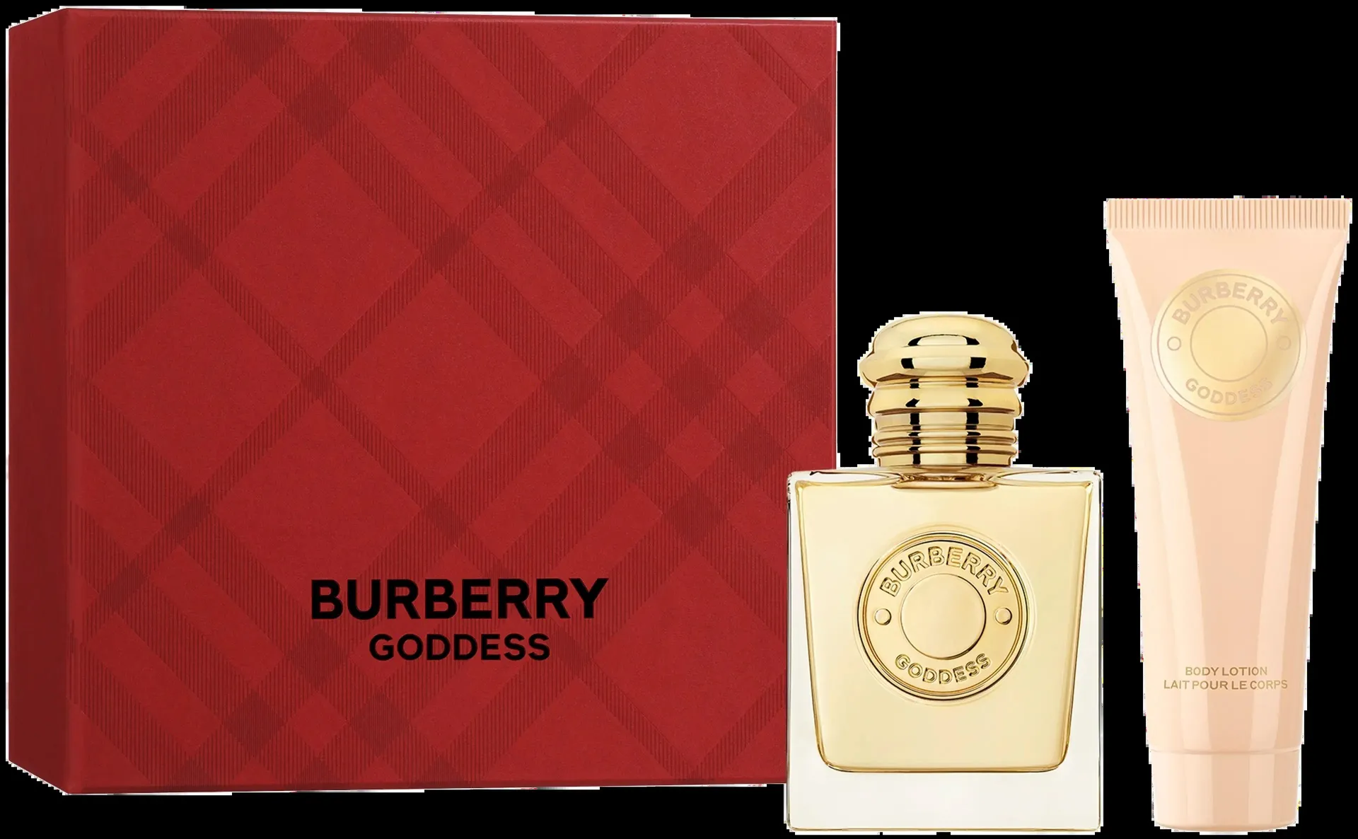 Burberry Goddess lahjapakkaus