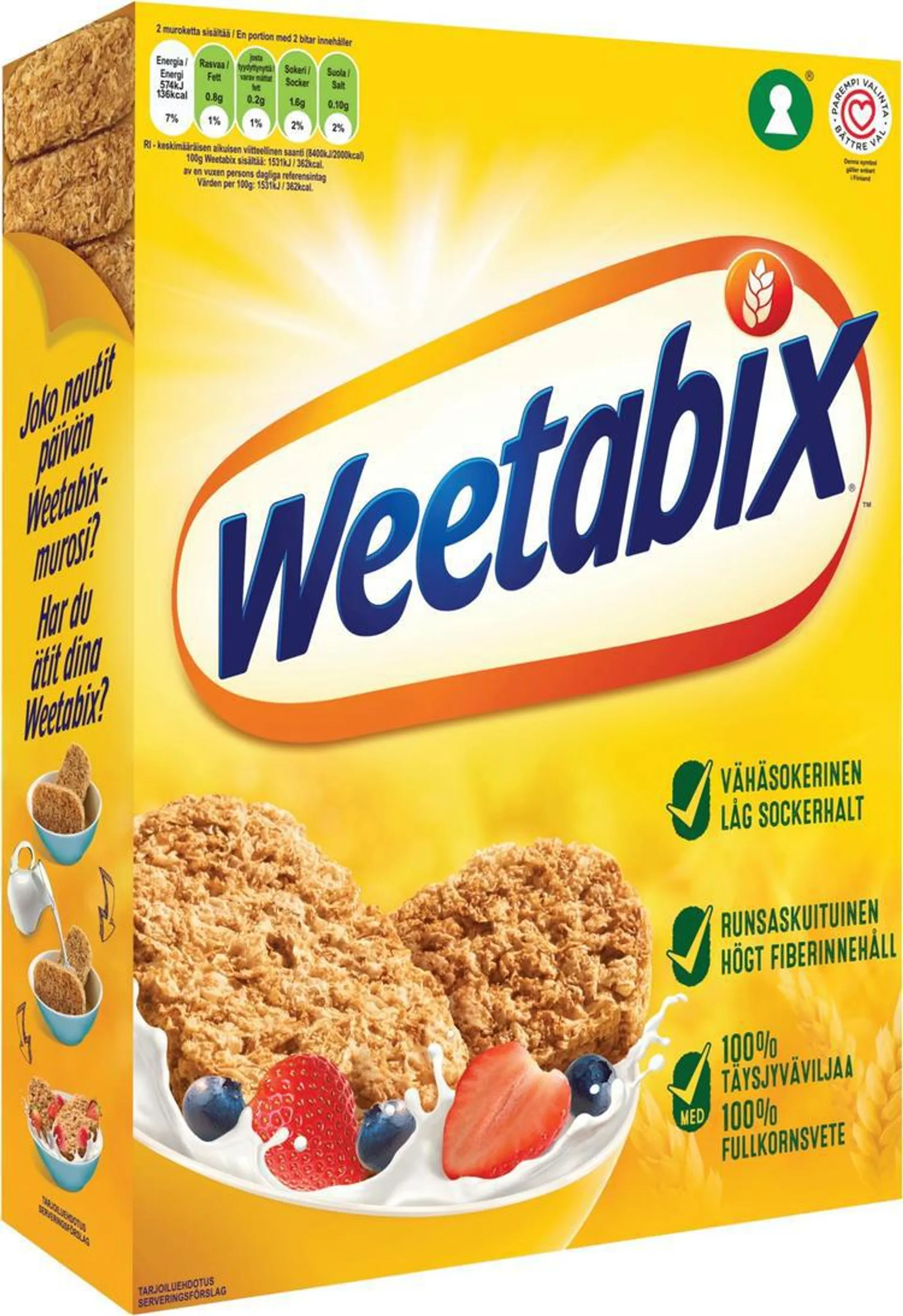 Weetabix 430 g täysjyvä vehnämuroke