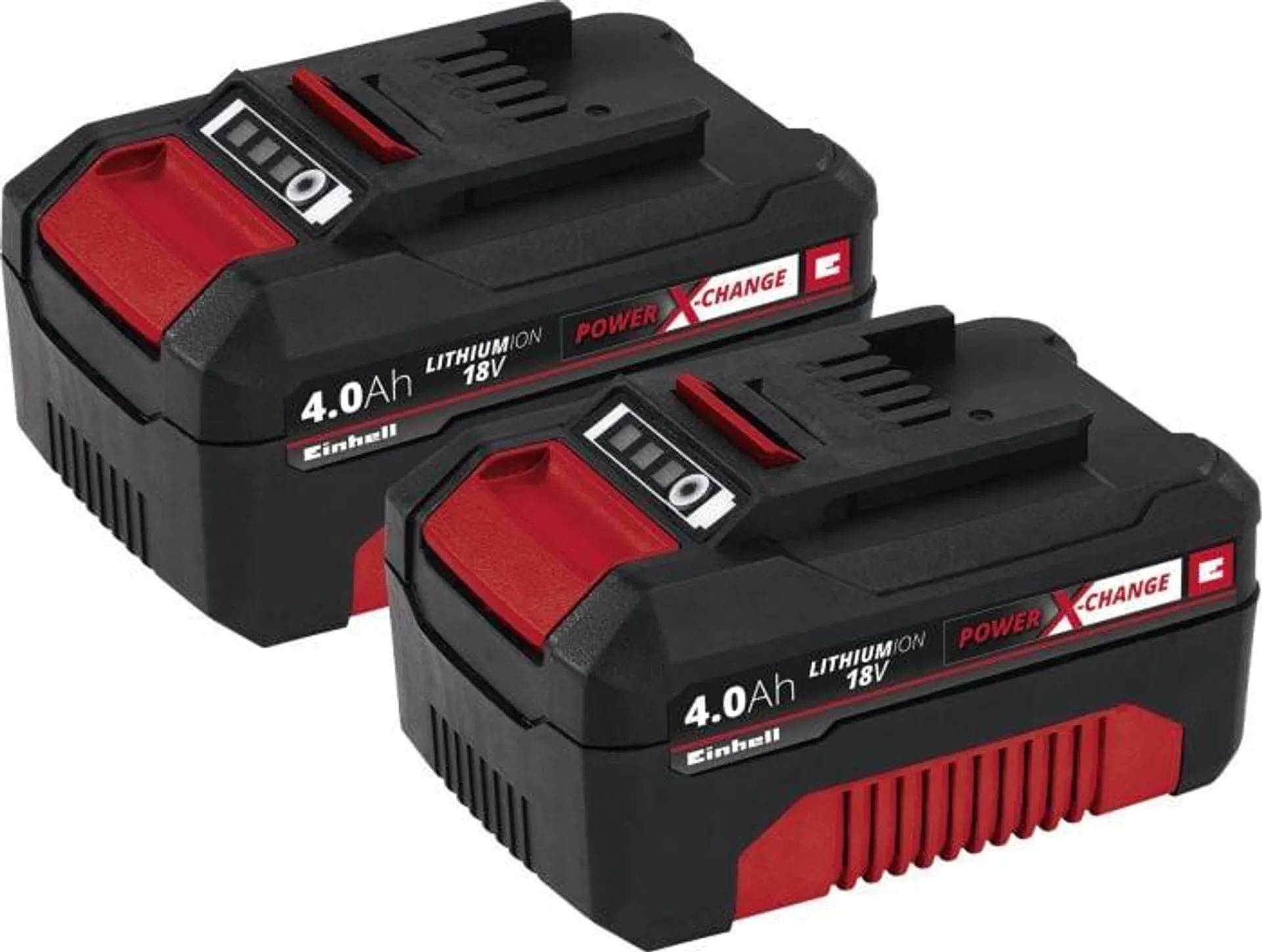 Akkupaketti Einhell Power X-Change Twinpack 18 V 2 x 4,0 Ah