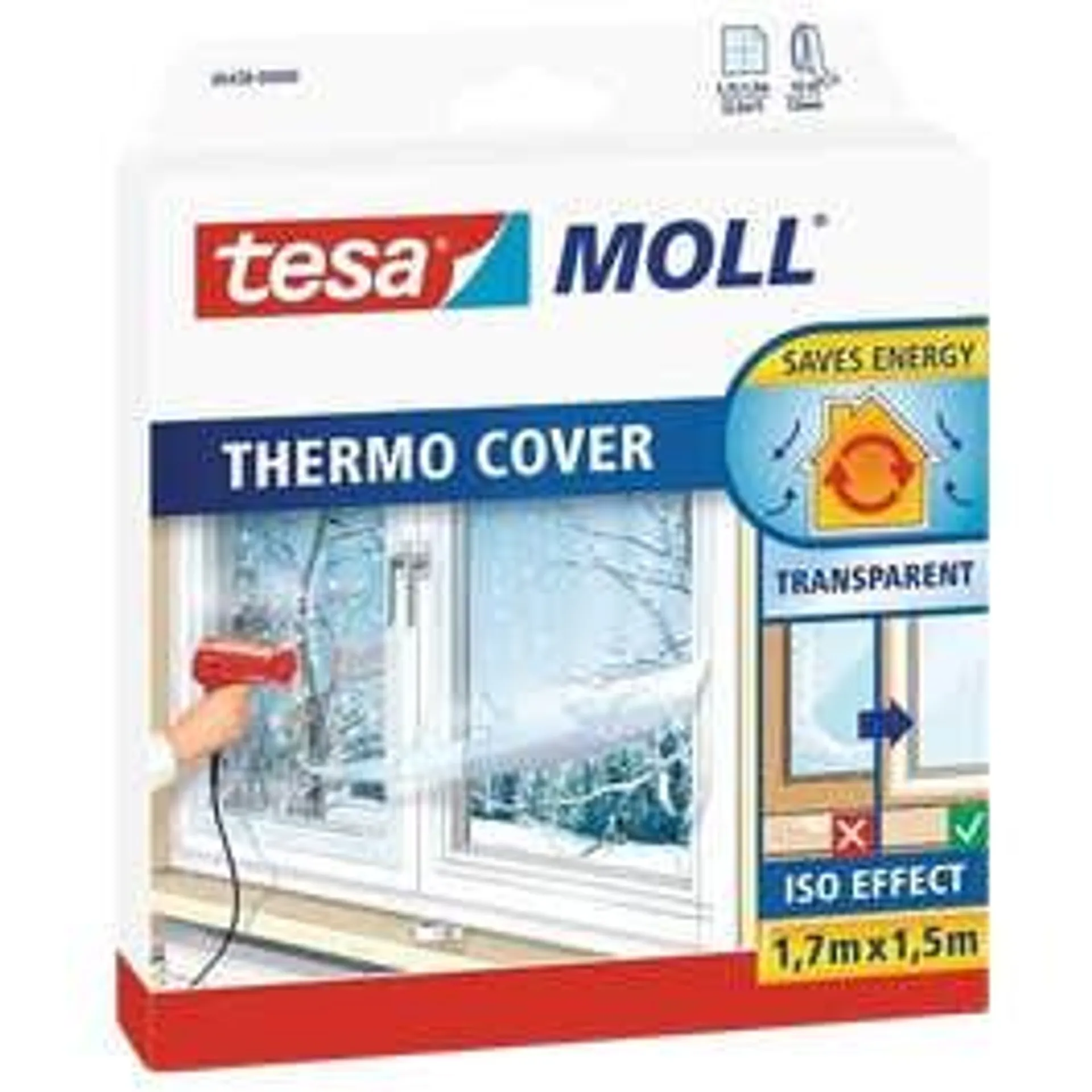 Tesa ikkunakalvo Thermo Cover 1,7x1,5m