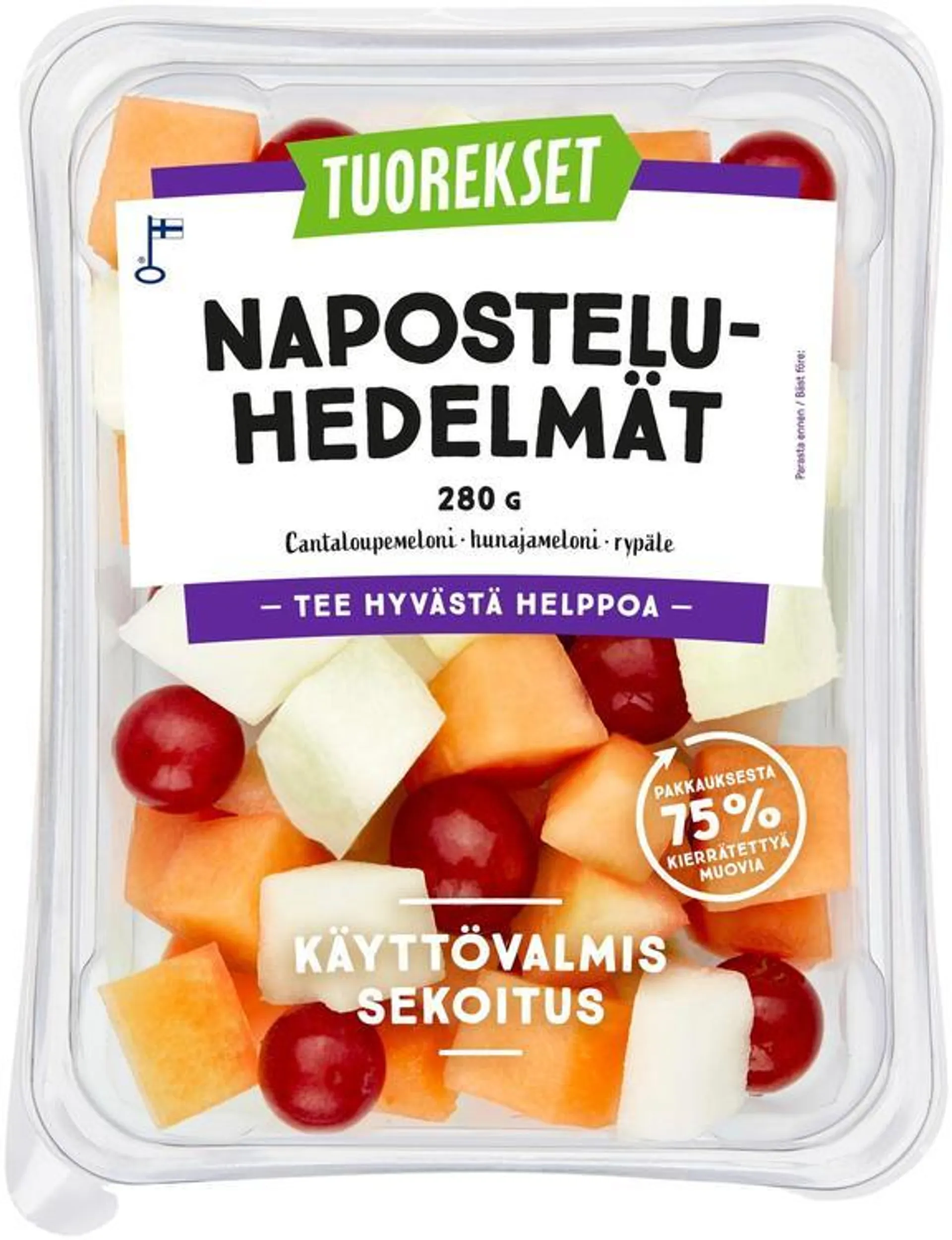 Tuorekset Naposteluhedelmät 280g