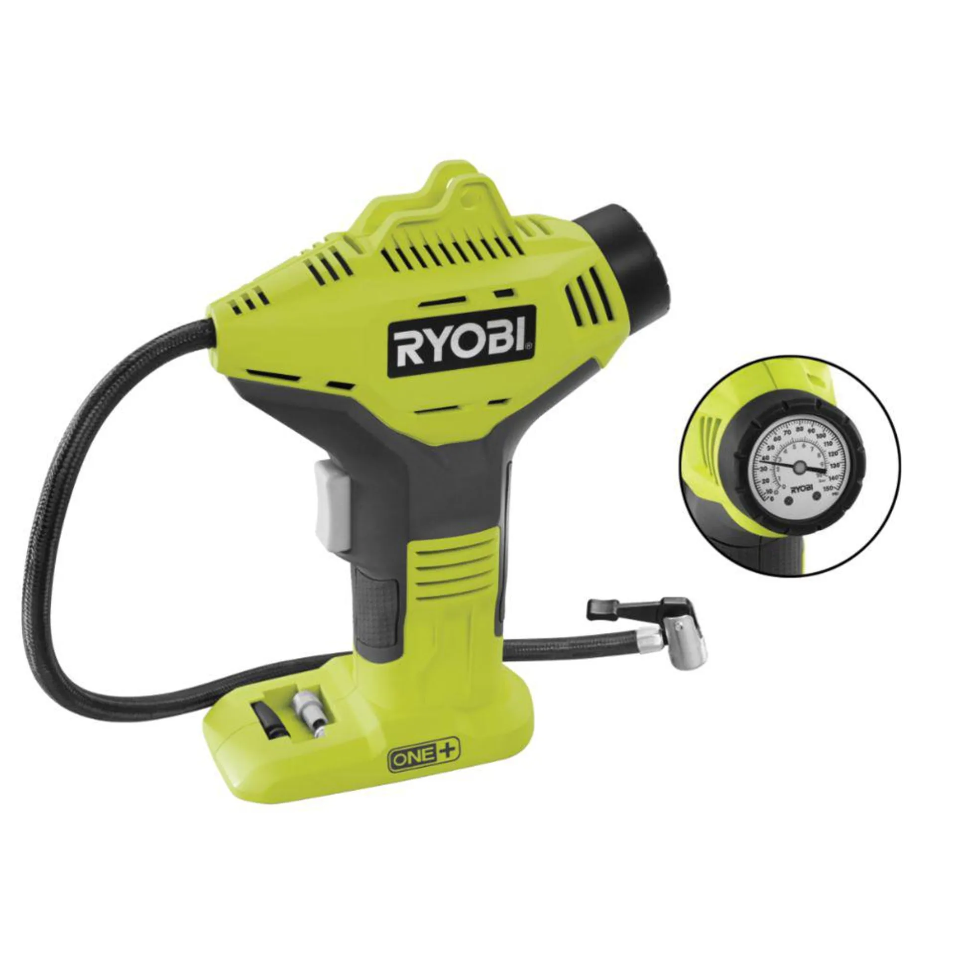 Ryobi R18PI-0 ONE+ akkukäyttöinen renkaantäyttölaite 18 V