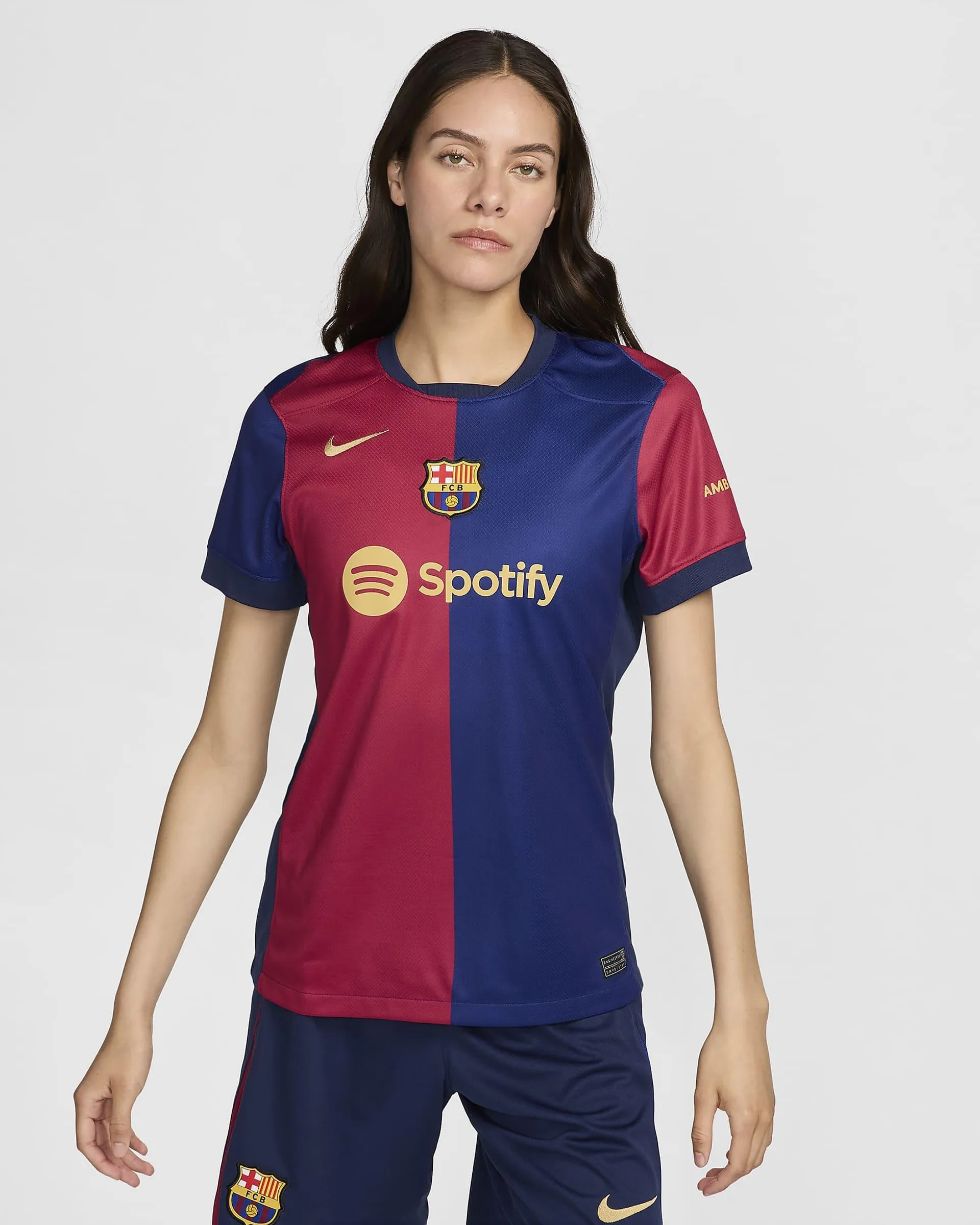 Camisola de futebol de réplica Nike Dri-FIT para mulher