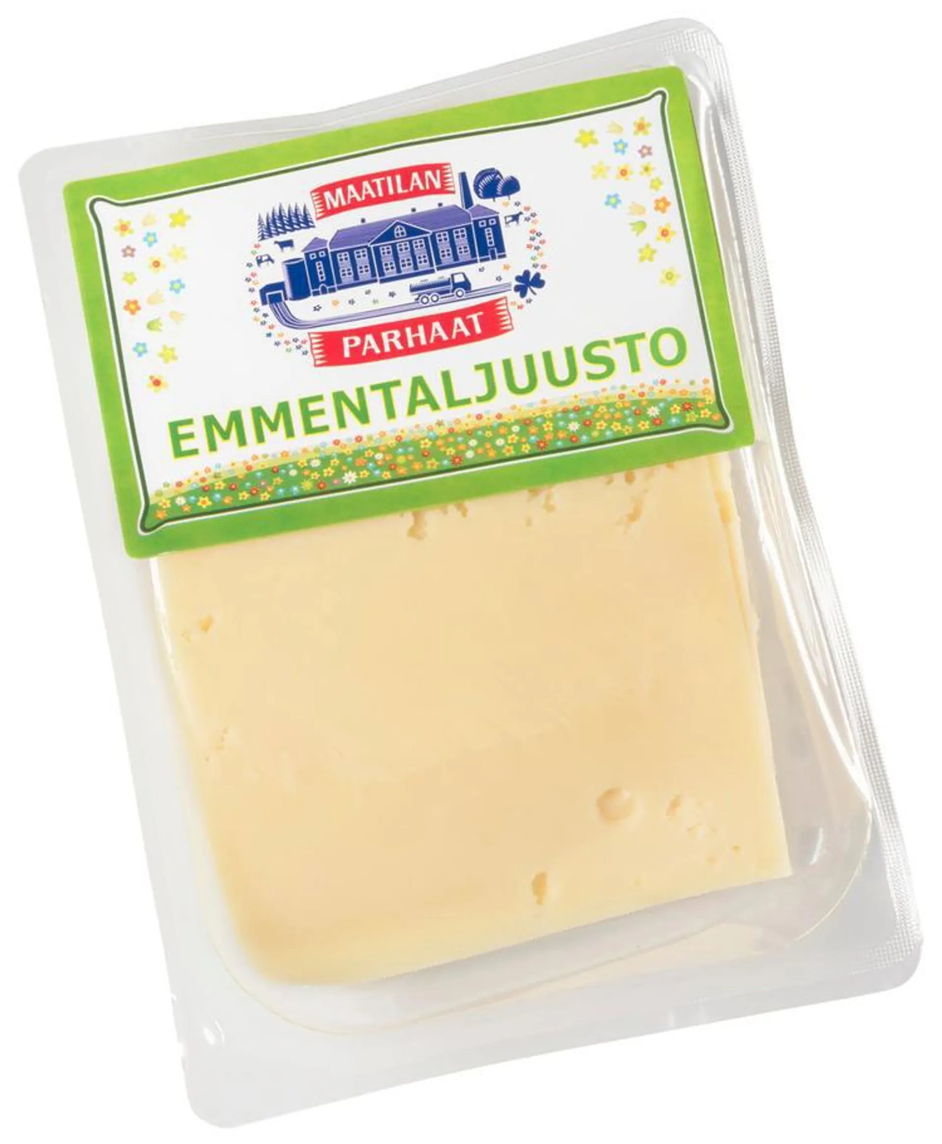 Maatilan Parhaat Emmentaljuusto 300g laktoositon, viipaloitu