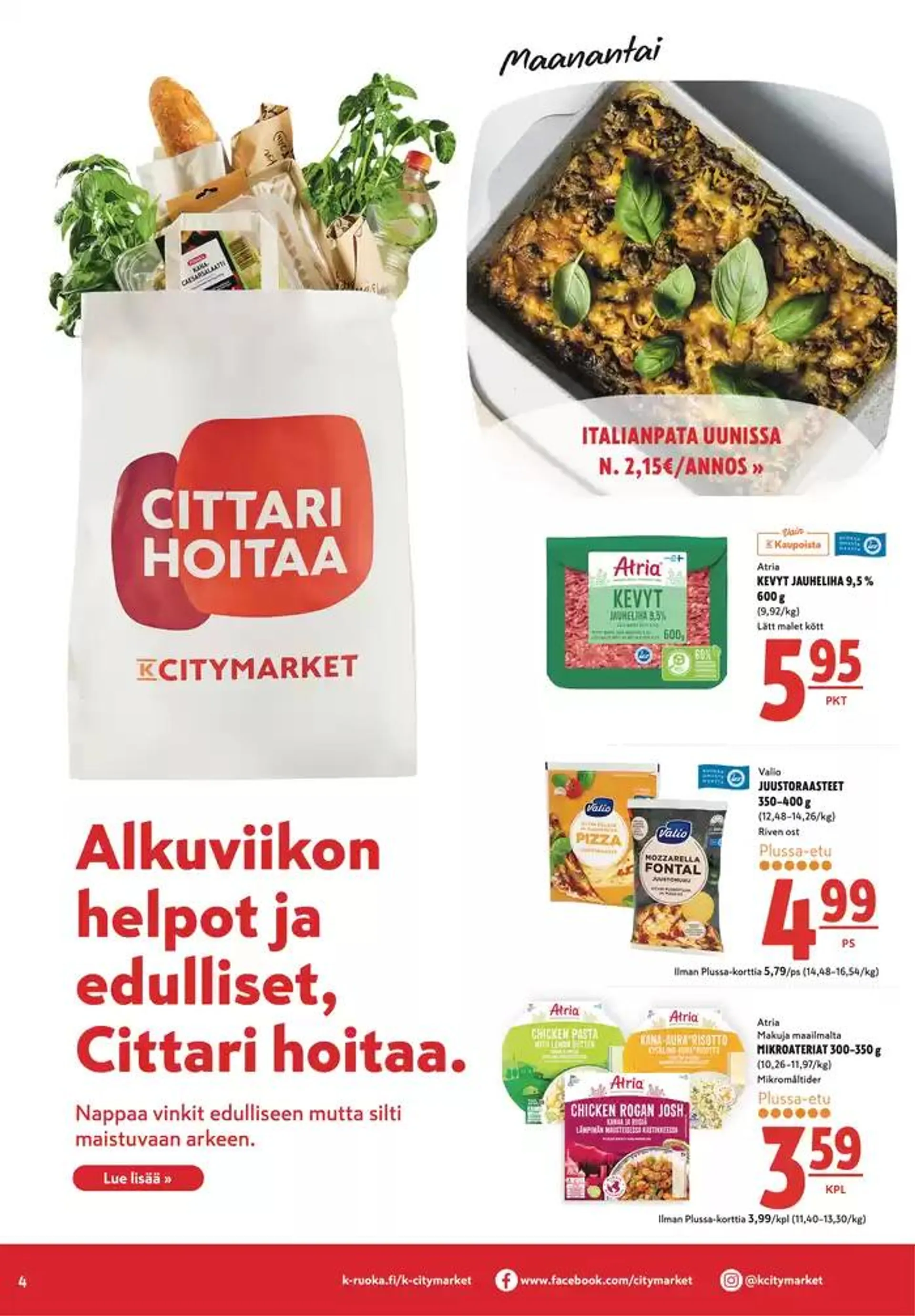 K-citymarket tarjoukset voimassa alkaen 7. lokakuuta - 21. lokakuuta 2024 - Tarjouslehti sivu 5