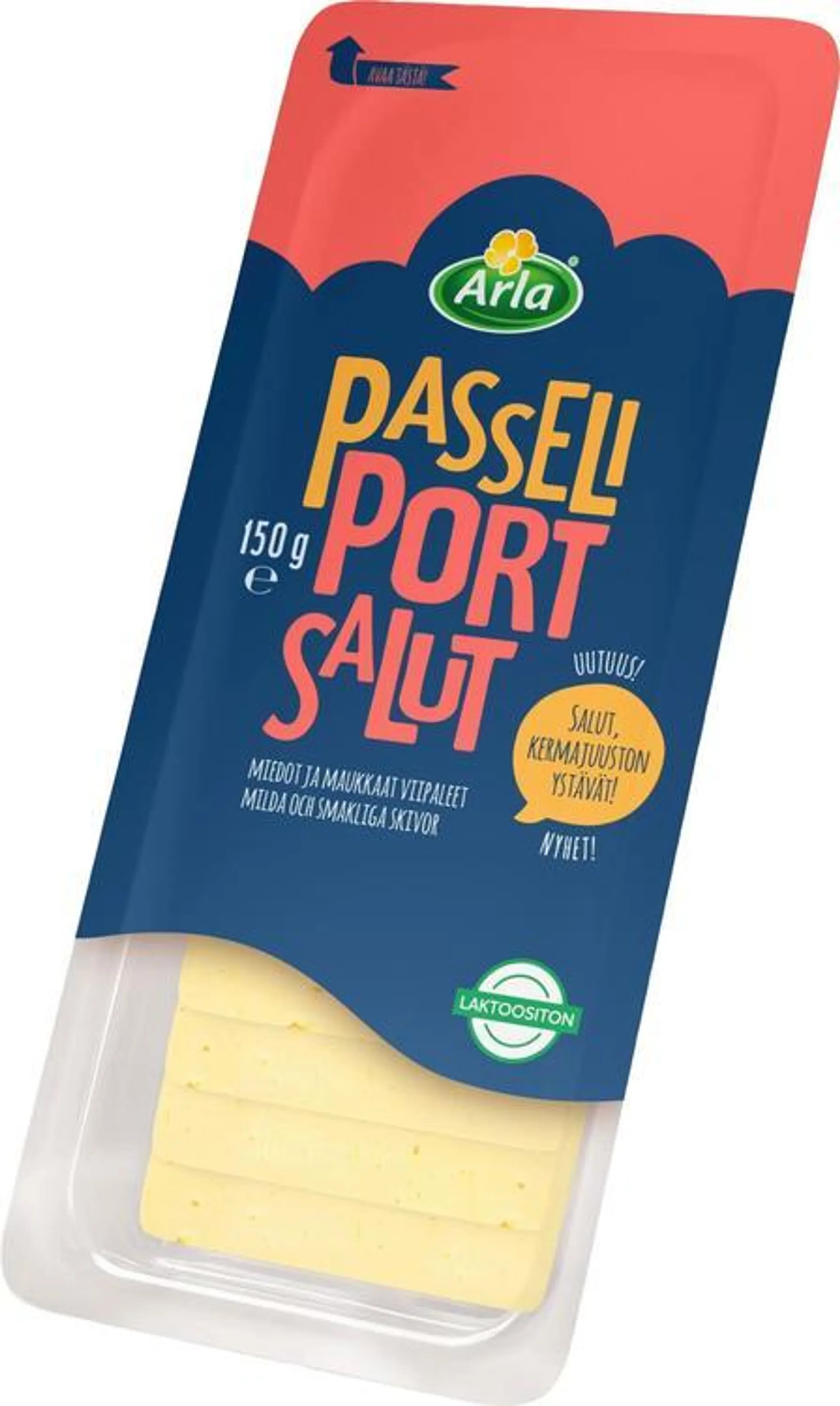 Arla Tolkuttomat Juustot Passeli Port Salut viipale 150 g