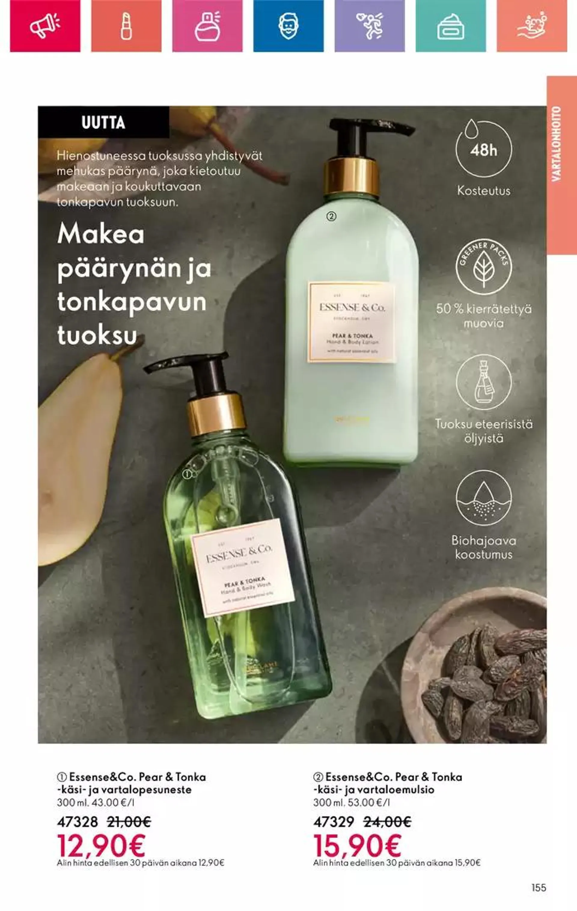 Oriflame tarjoukset voimassa alkaen 24. lokakuuta - 7. marraskuuta 2024 - Tarjouslehti sivu 155