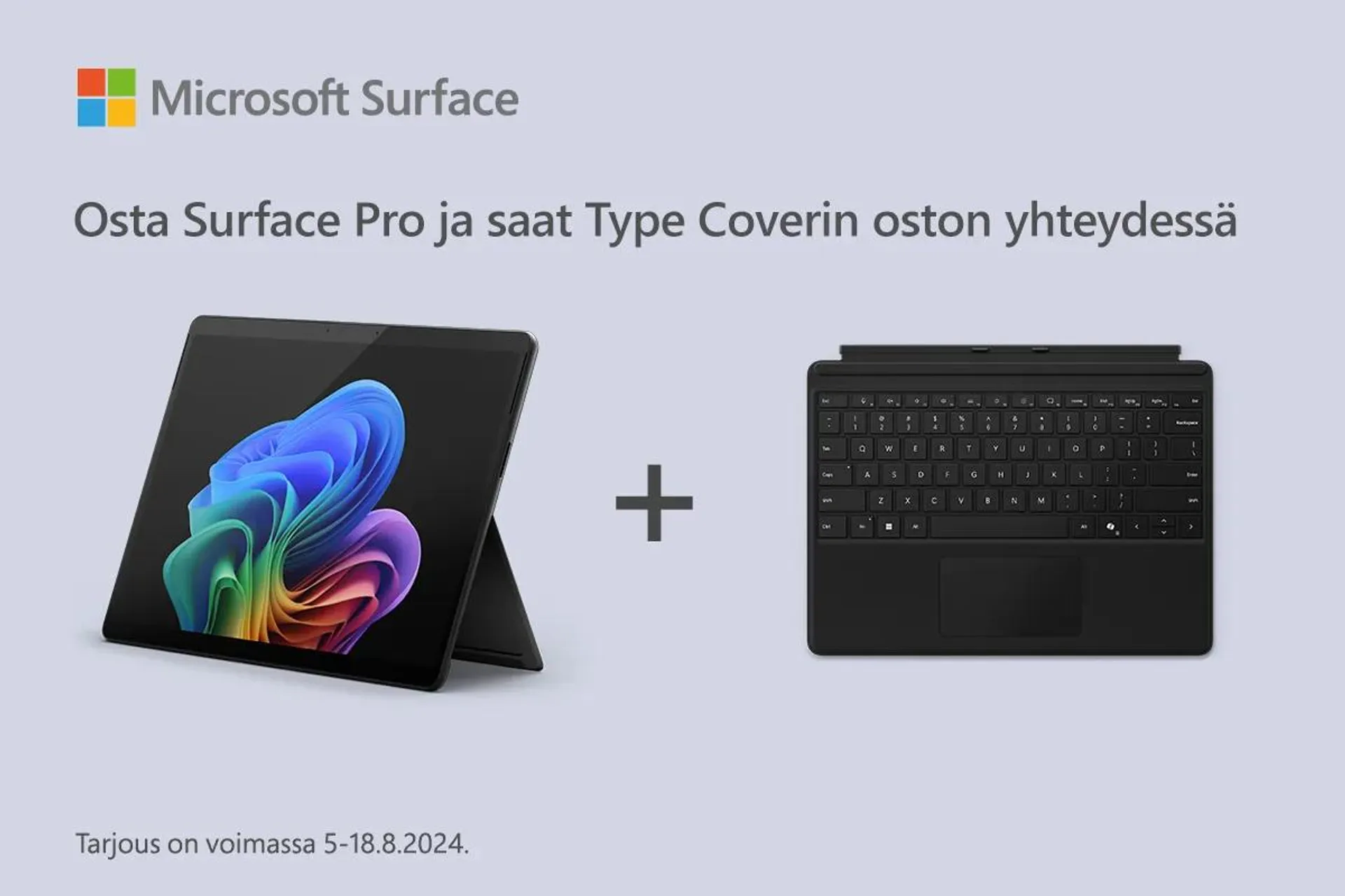 Microsoft Surface Pro OLED (512 Gt) 13" Copilot+ PC, musta