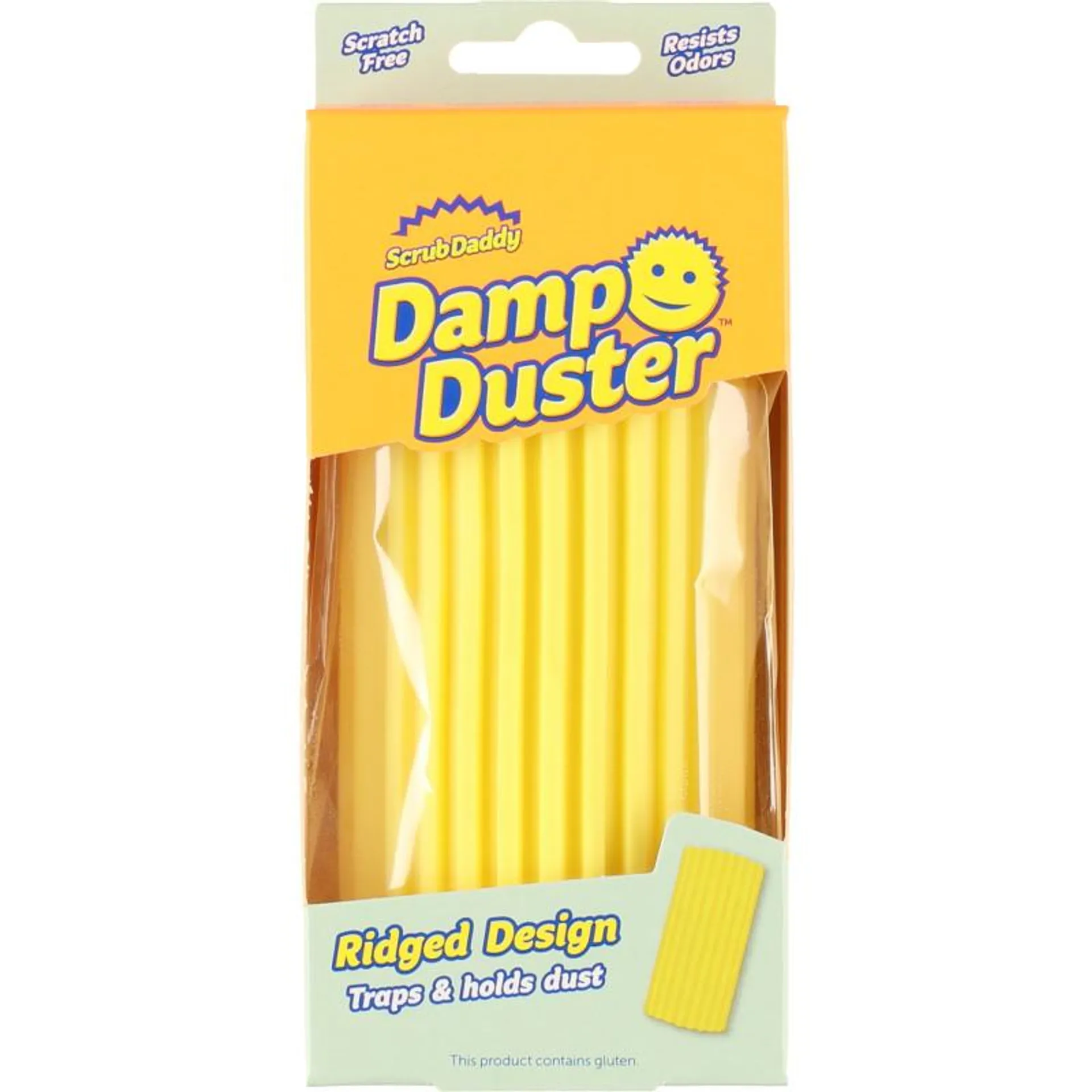 Pölynkerääjä Scrub Daddy Damp Duster, keltainen