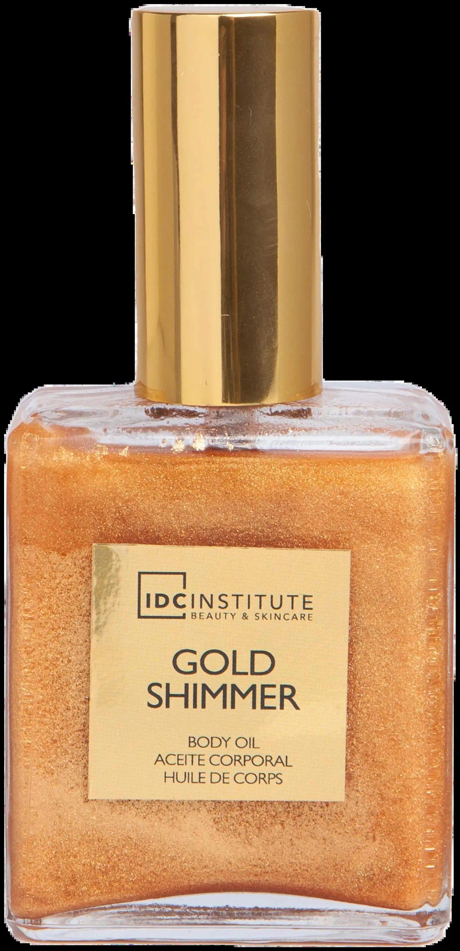 IDC Institute Gold shimmer vartaloöljy 50 ml