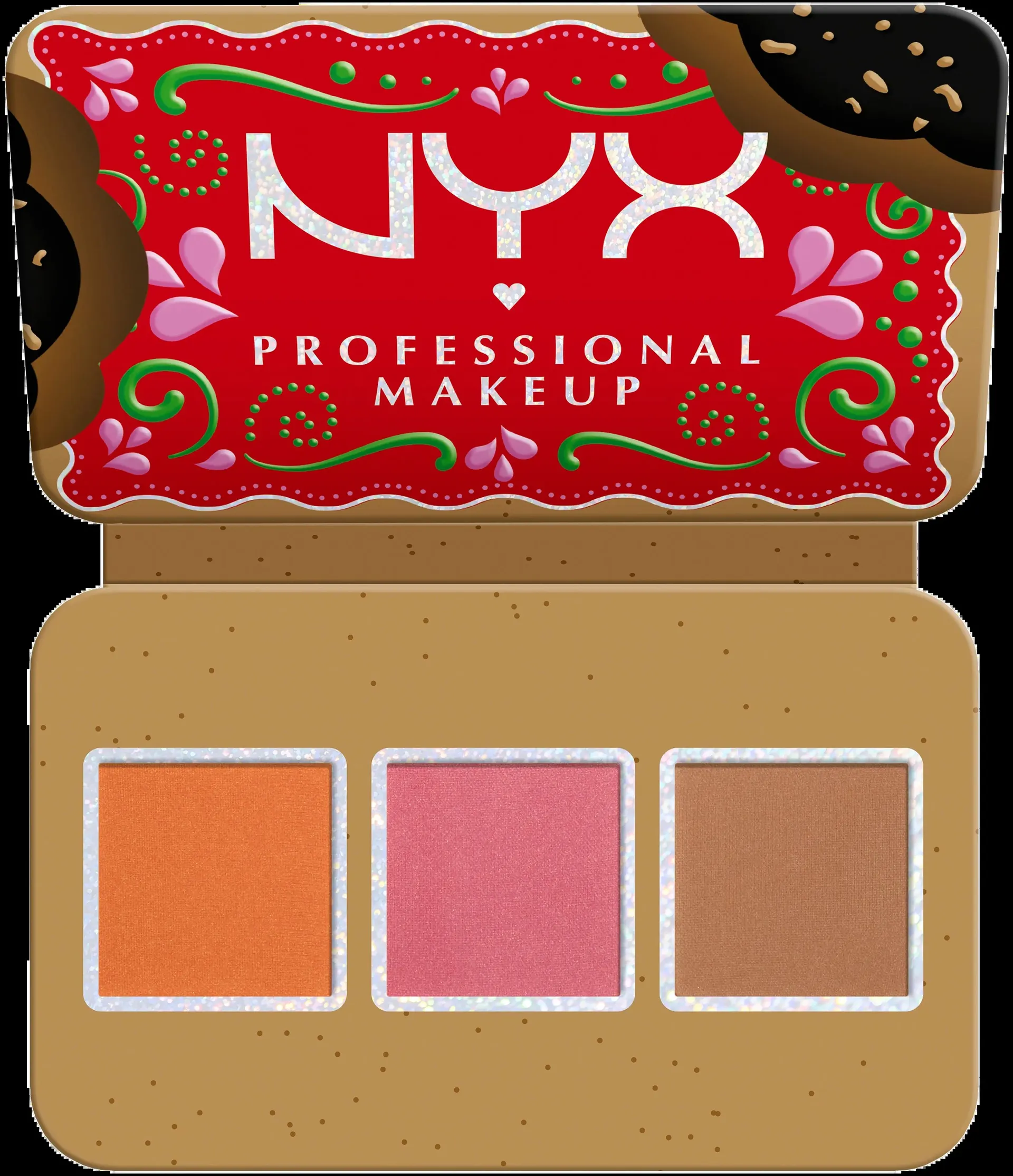 NYX Professional Makeup Holiday Buttermelt Face Palette -kasvomeikkipaletti