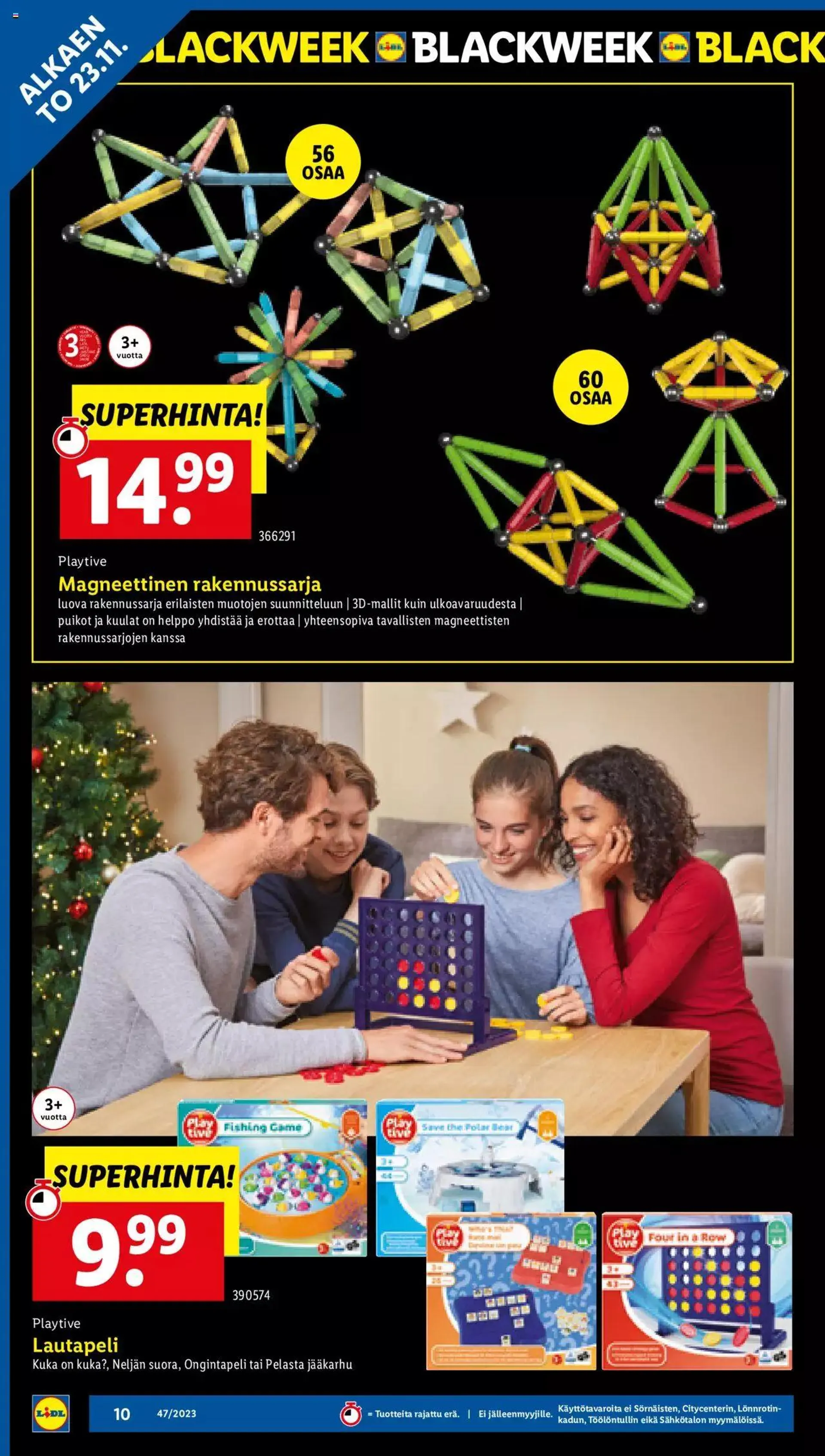 Lidl - Black Friday voimassa alkaen 20. marraskuuta - 26. marraskuuta 2023 - Tarjouslehti sivu 10