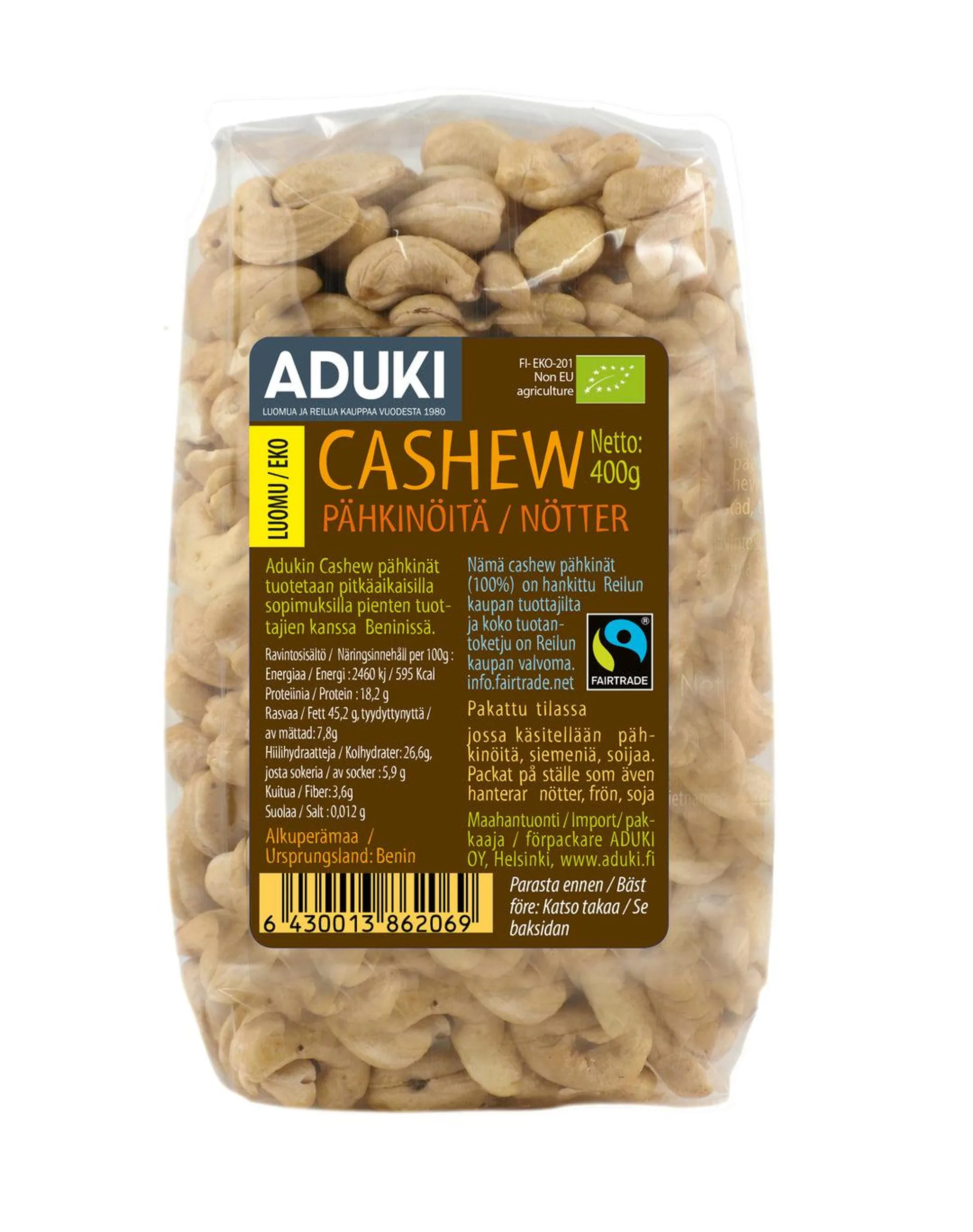 Cashew-pähkinä, 400 g