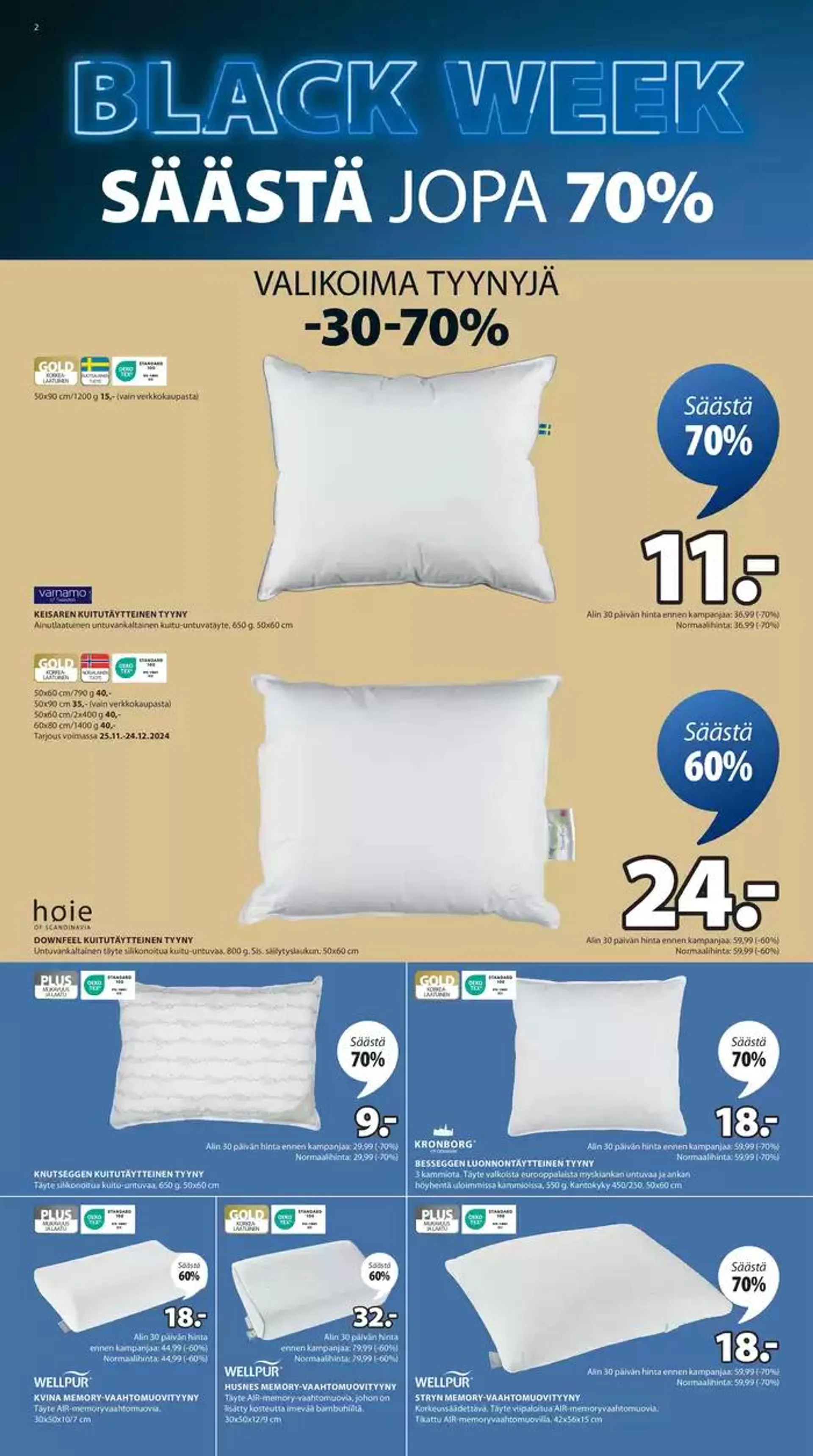 Viikon tarjoukset voimassa alkaen 25. marraskuuta - 9. joulukuuta 2024 - Tarjouslehti sivu 3