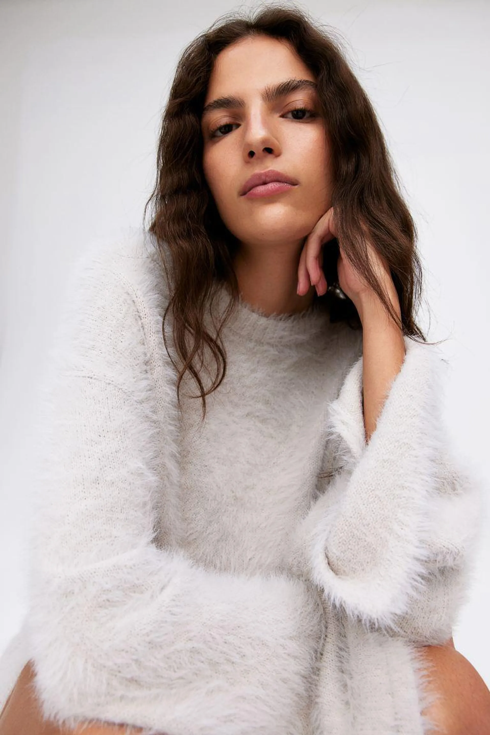Fluffy jumper
