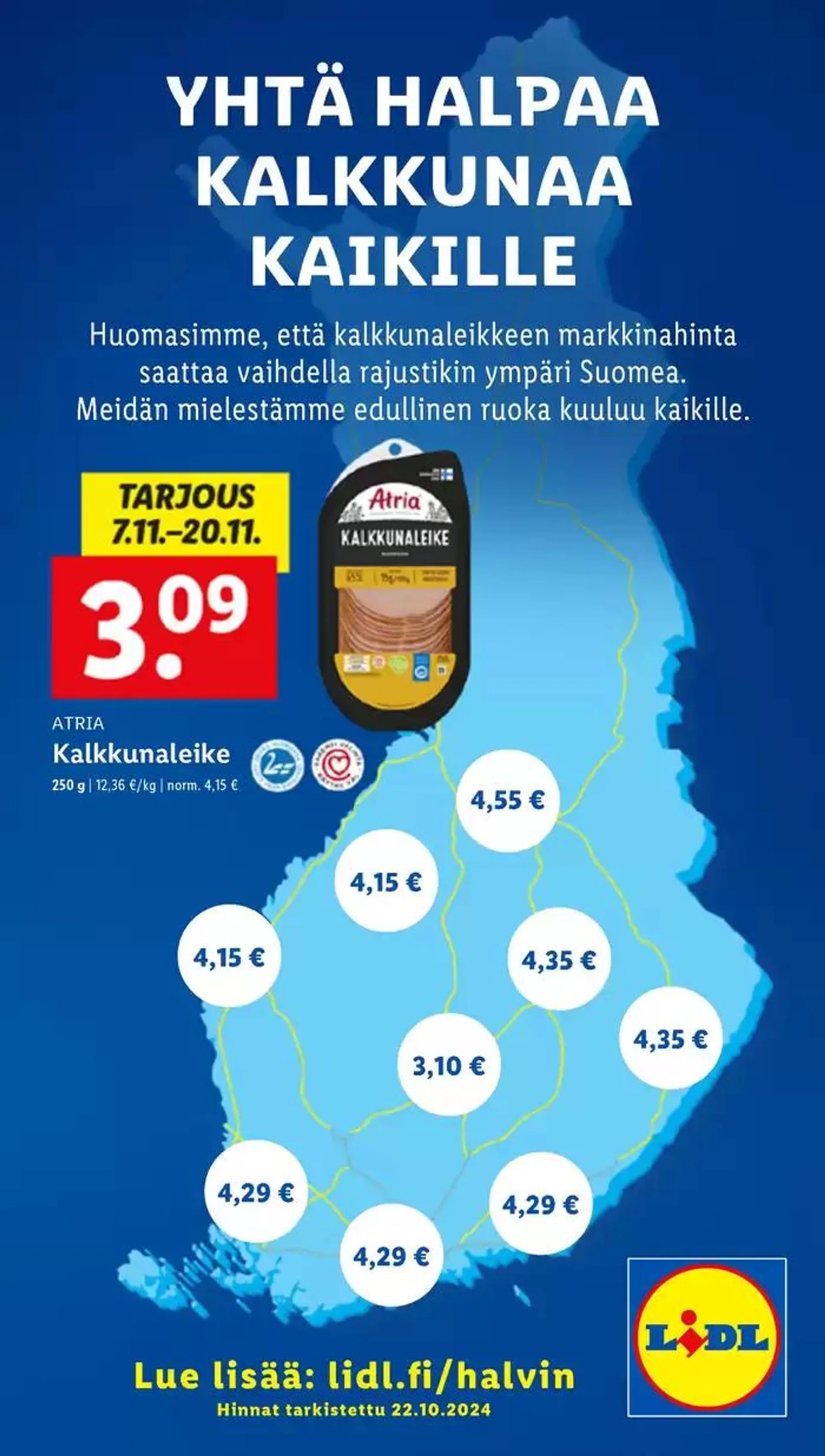 Lidl tarjoukset voimassa alkaen 4. marraskuuta - 13. marraskuuta 2024 - Tarjouslehti sivu 3