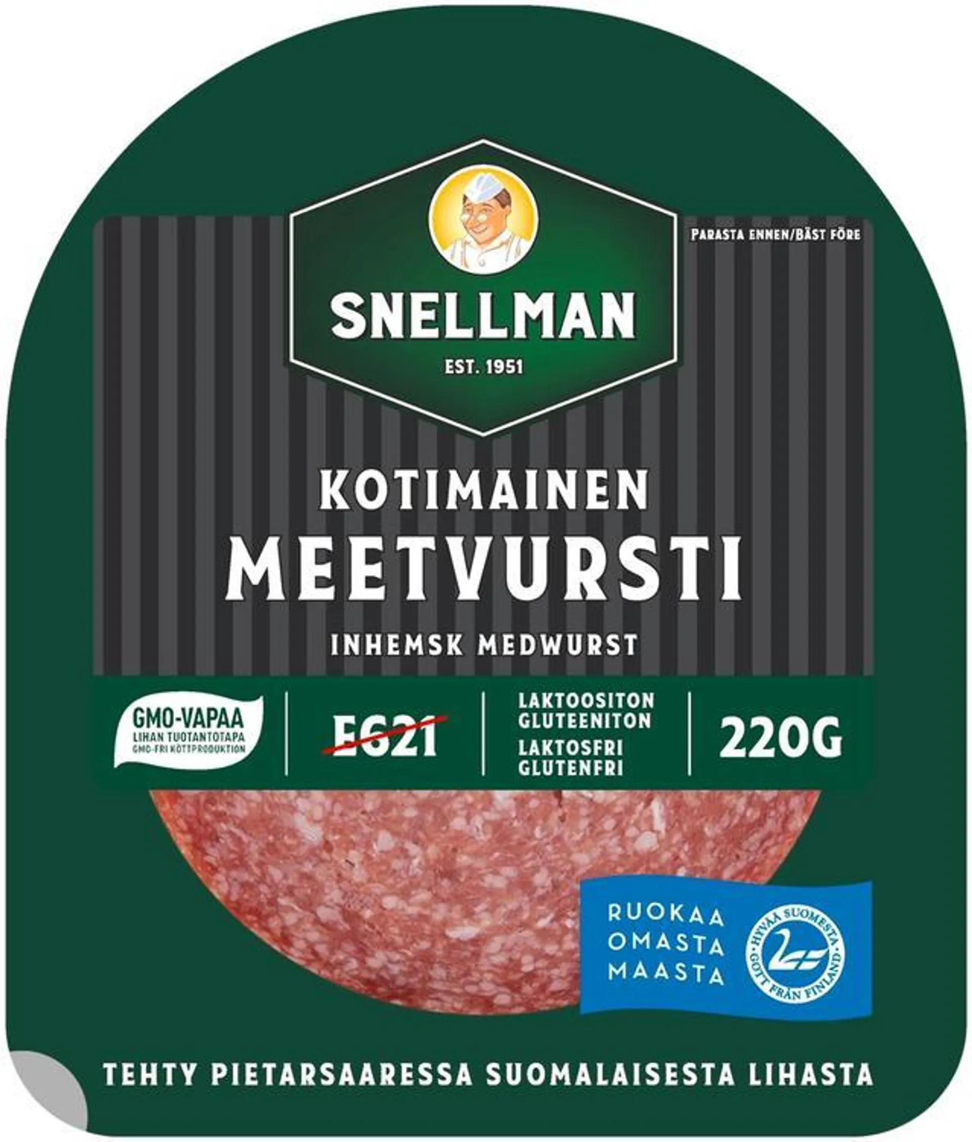 Snellman Kotimainen meetvursti 220 g