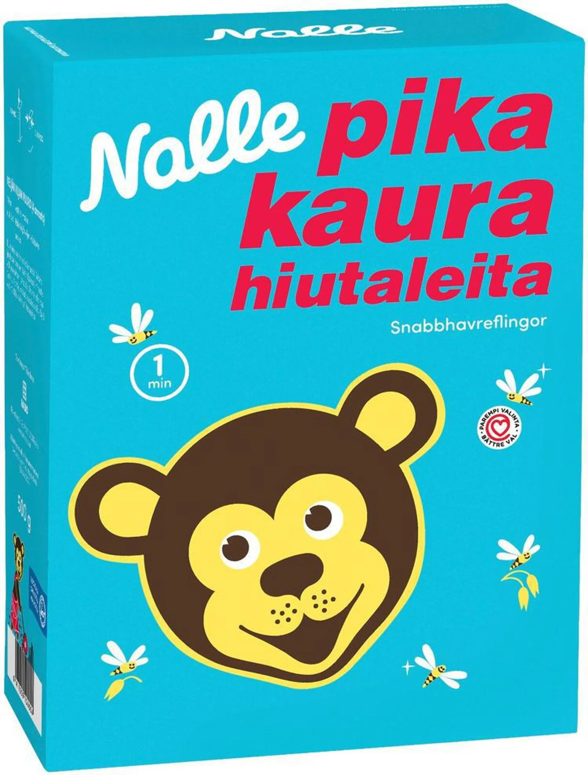 Nalle 500g pikakaurahiutaleita