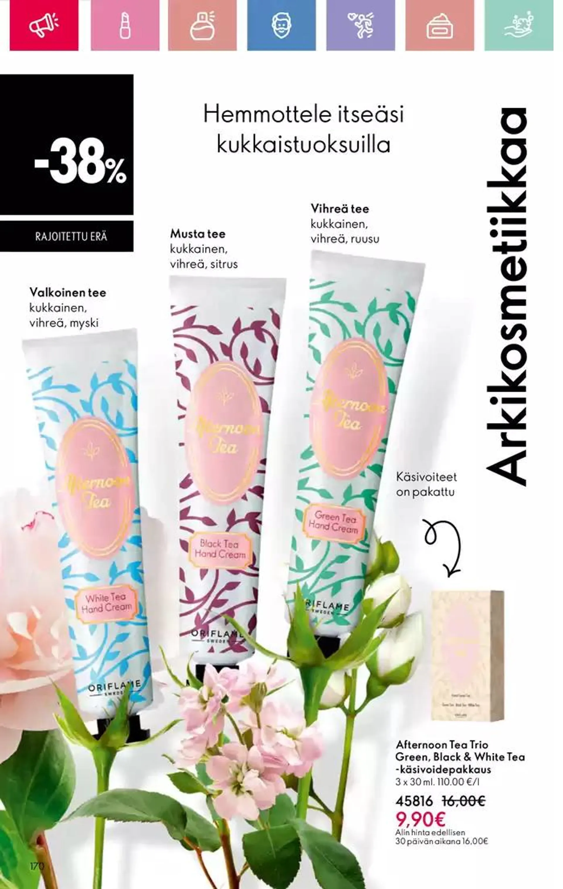 Oriflame tarjoukset voimassa alkaen 16. helmikuuta - 2. maaliskuuta 2025 - Tarjouslehti sivu 170