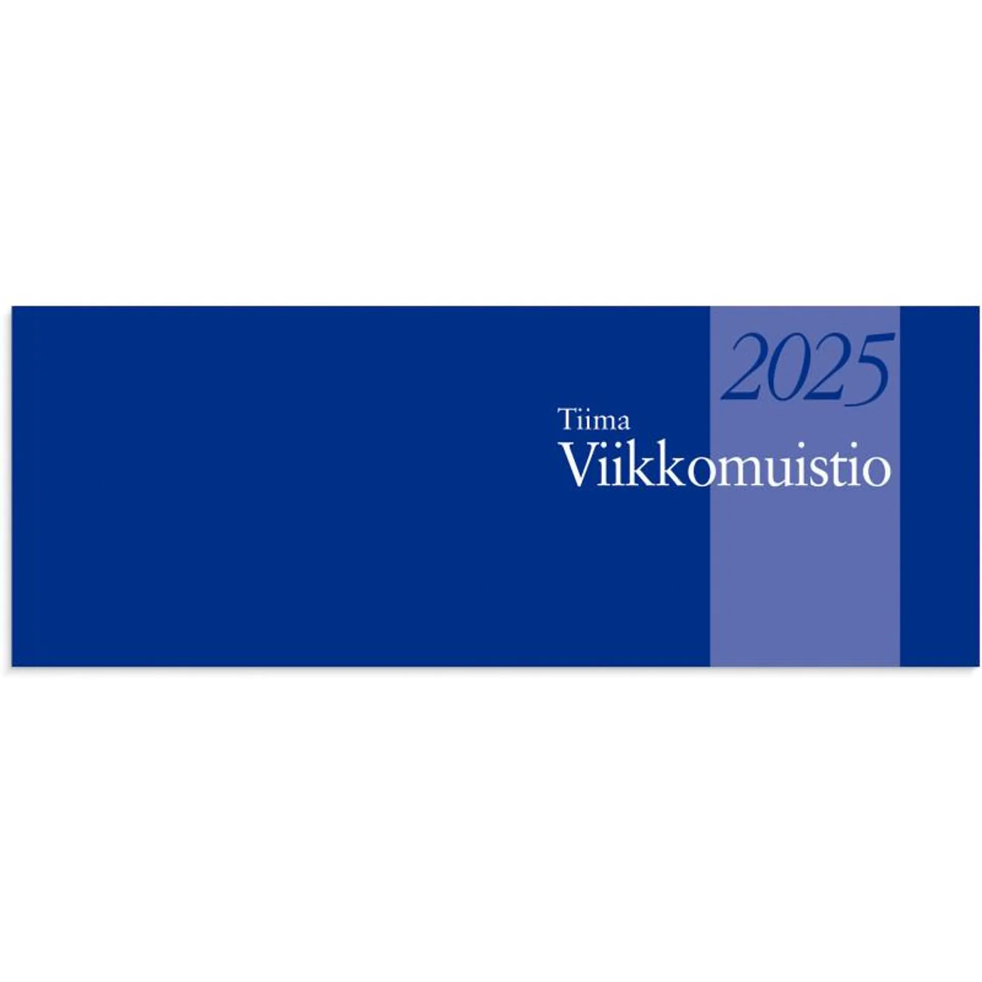 Vuosikalenteri Burde 2025 Tiima 7 viikkomuistio