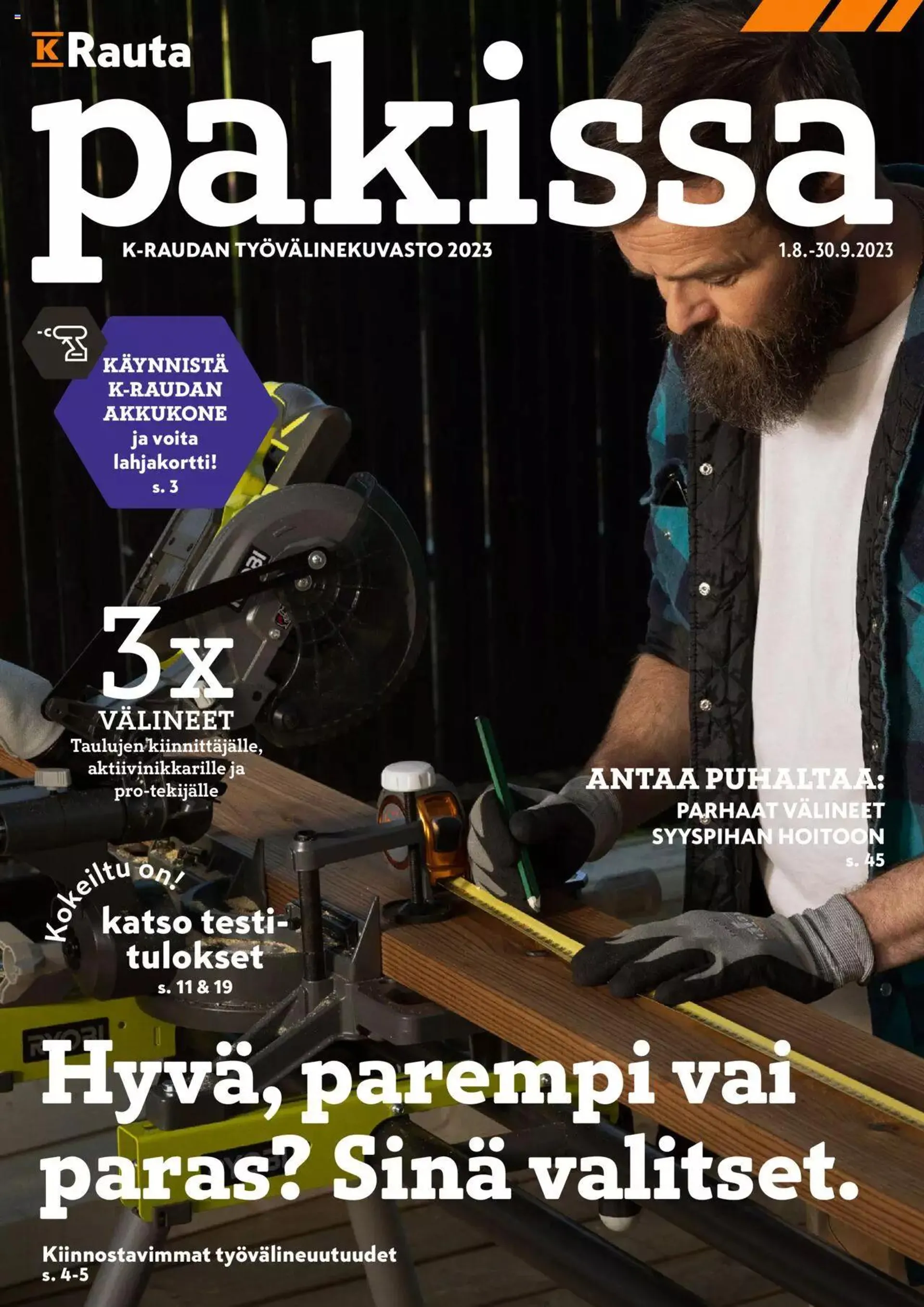 K-Rauta tarjoukset - Pakissa - 0