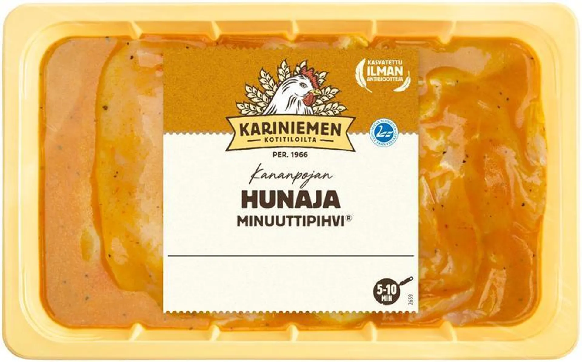 Kariniemen Kananpojan Minuuttipihvi hunaja 760 g